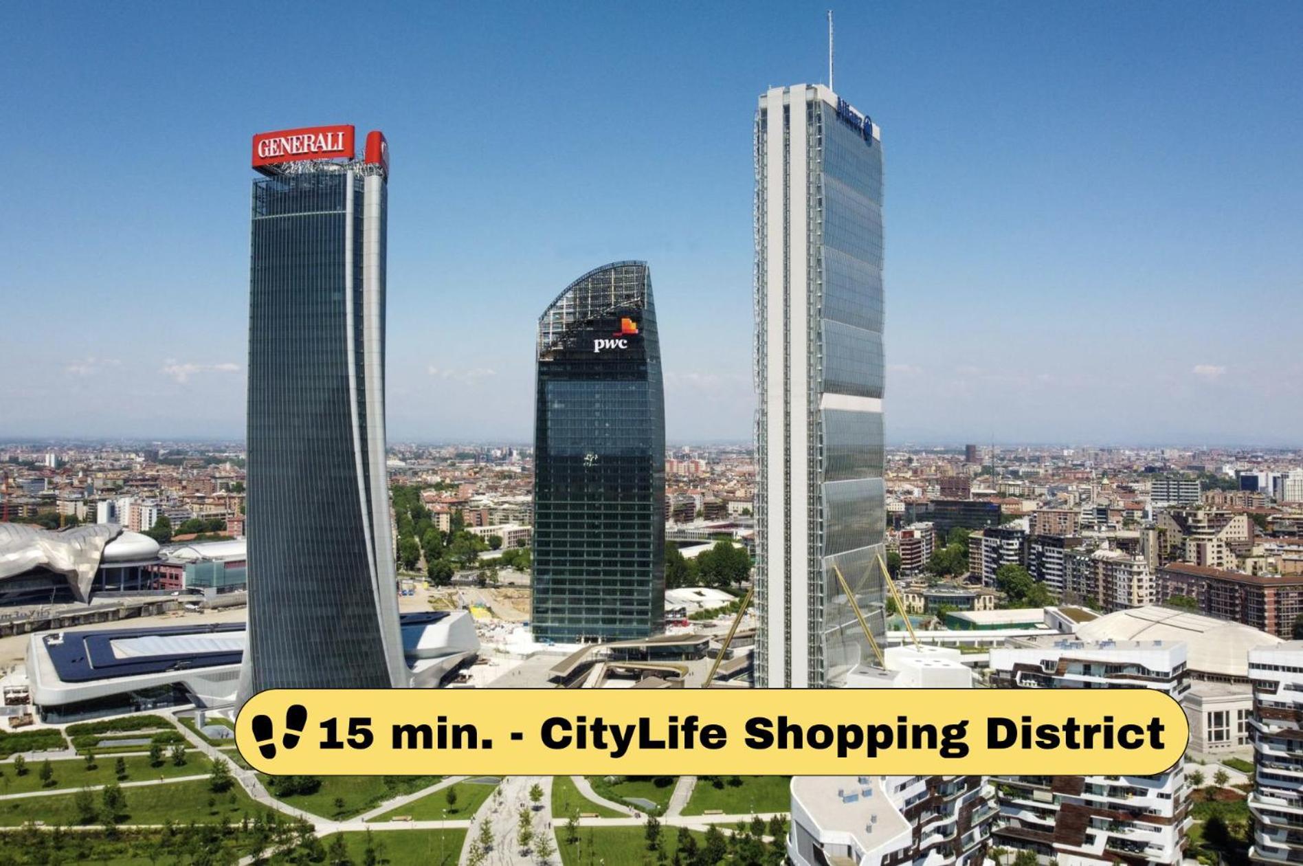 Apartment 2 Bedroom - Buzzi Hospital, Sempione, Mico, 100mt Metrom5