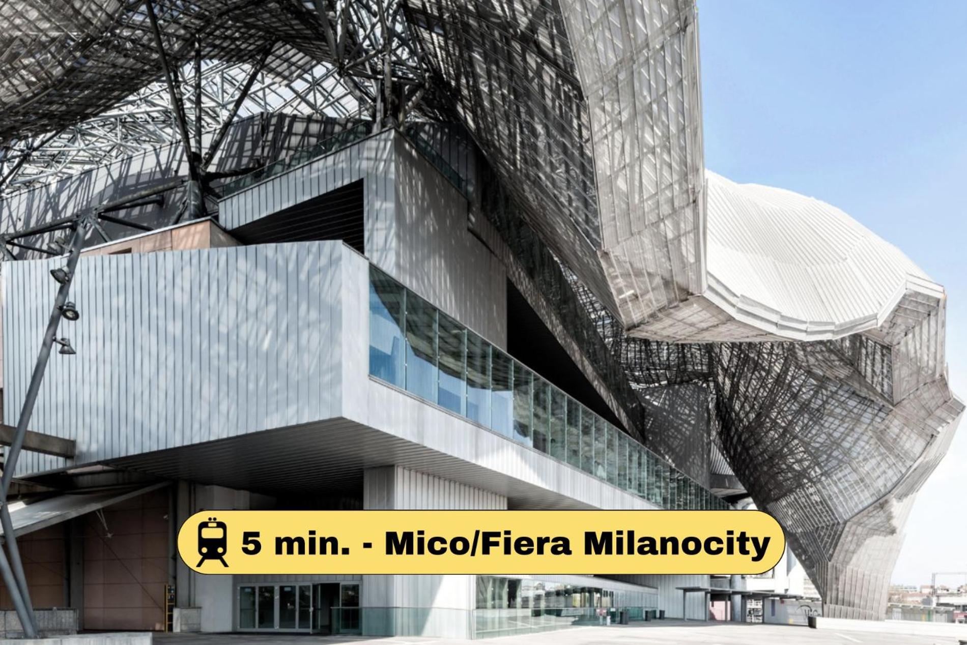 Apartment 2 Bedroom - Buzzi Hospital, Sempione, Mico, 100mt Metrom5