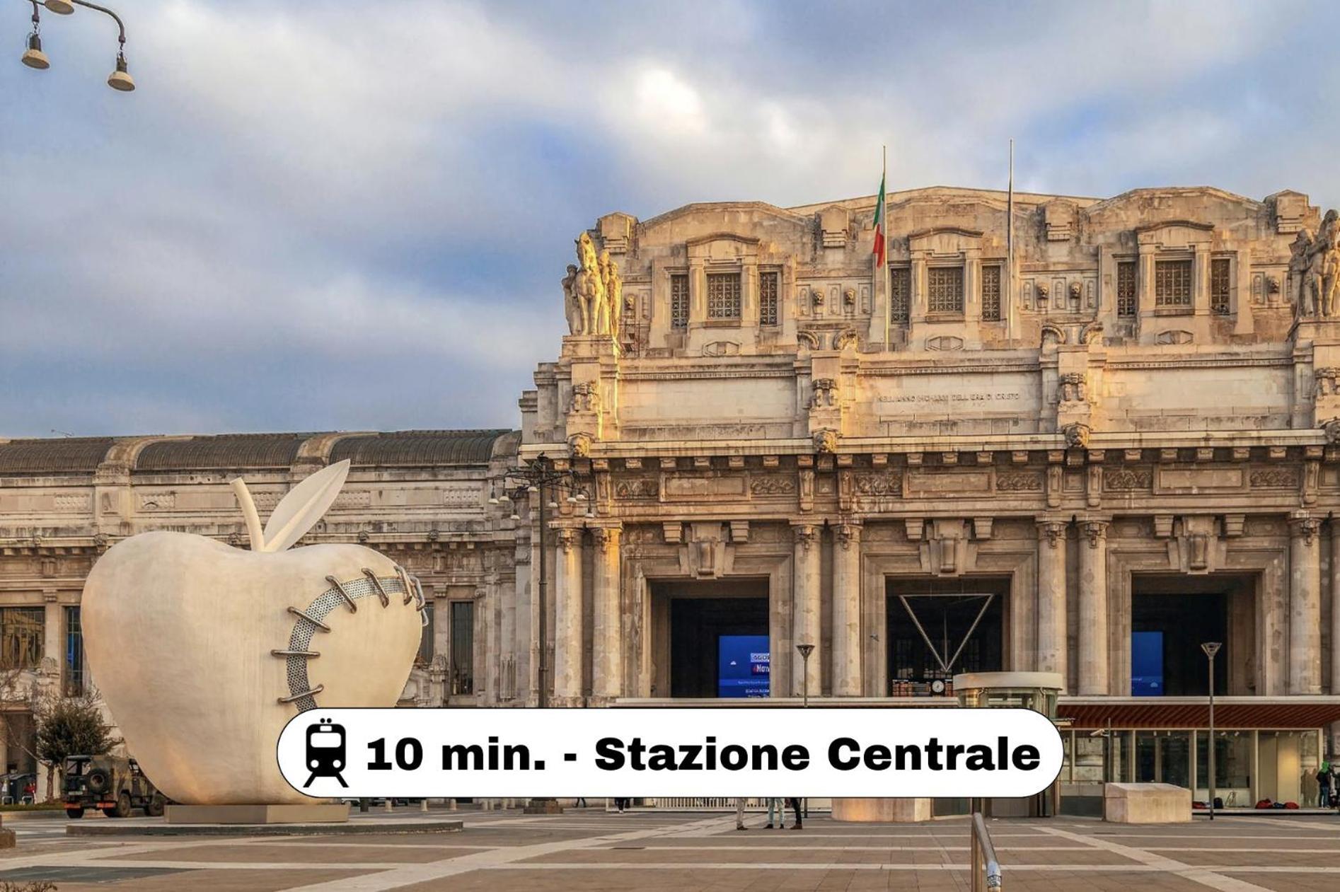 2 Bedroom - Buzzi Hospital, Sempione, Mico, 100mt Metrom5 Milan