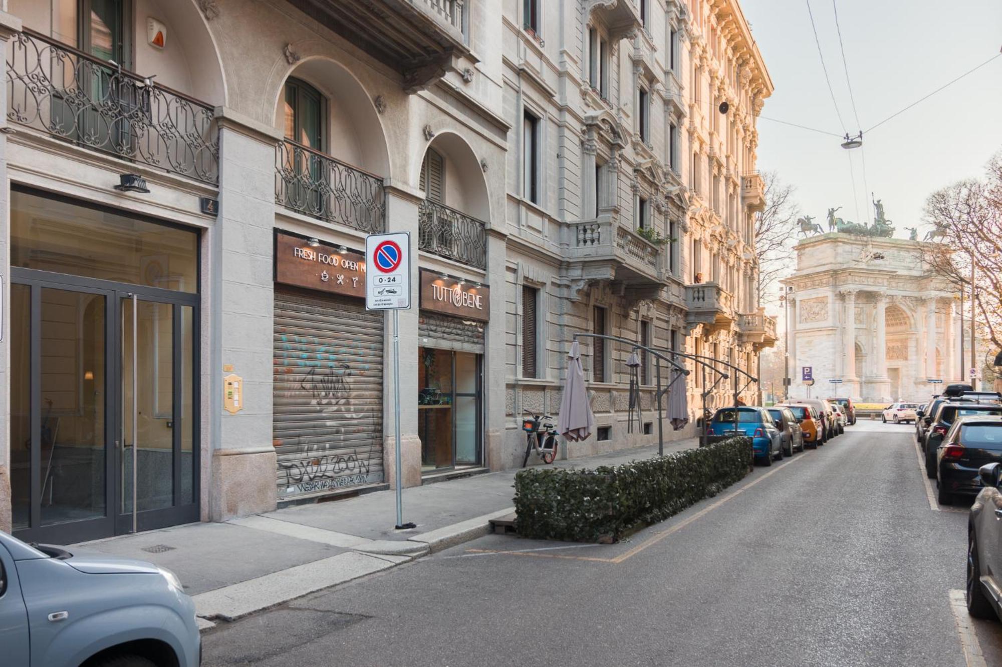 Apartment La Vista Sull'arco -luxury Milan