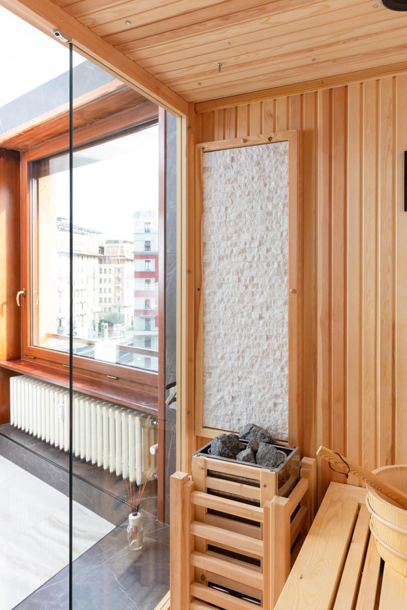 Apartment Free Parking - 5 Star - Sauna Luxury Milan