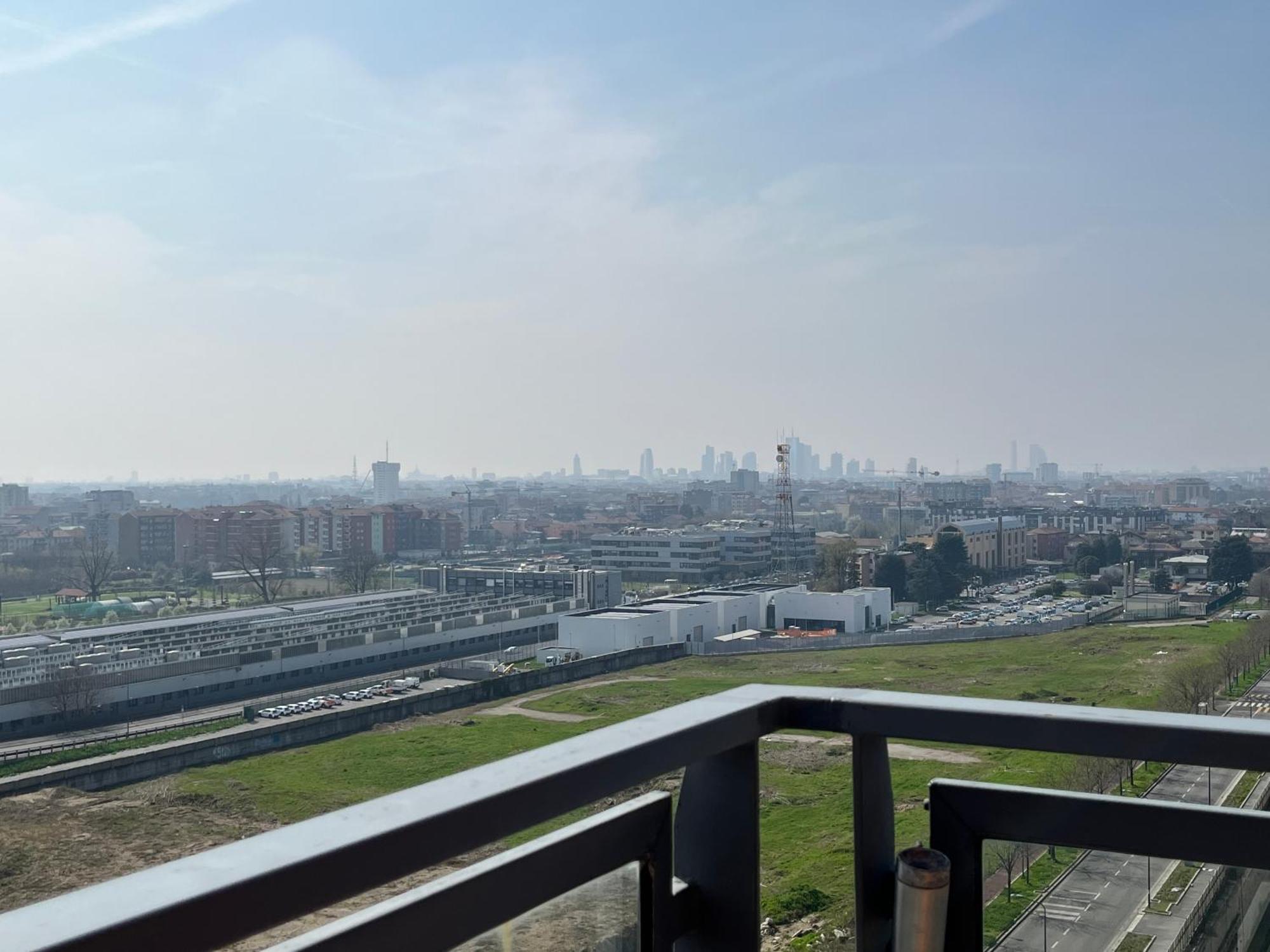 With Panoramic View Of Apartment Milan