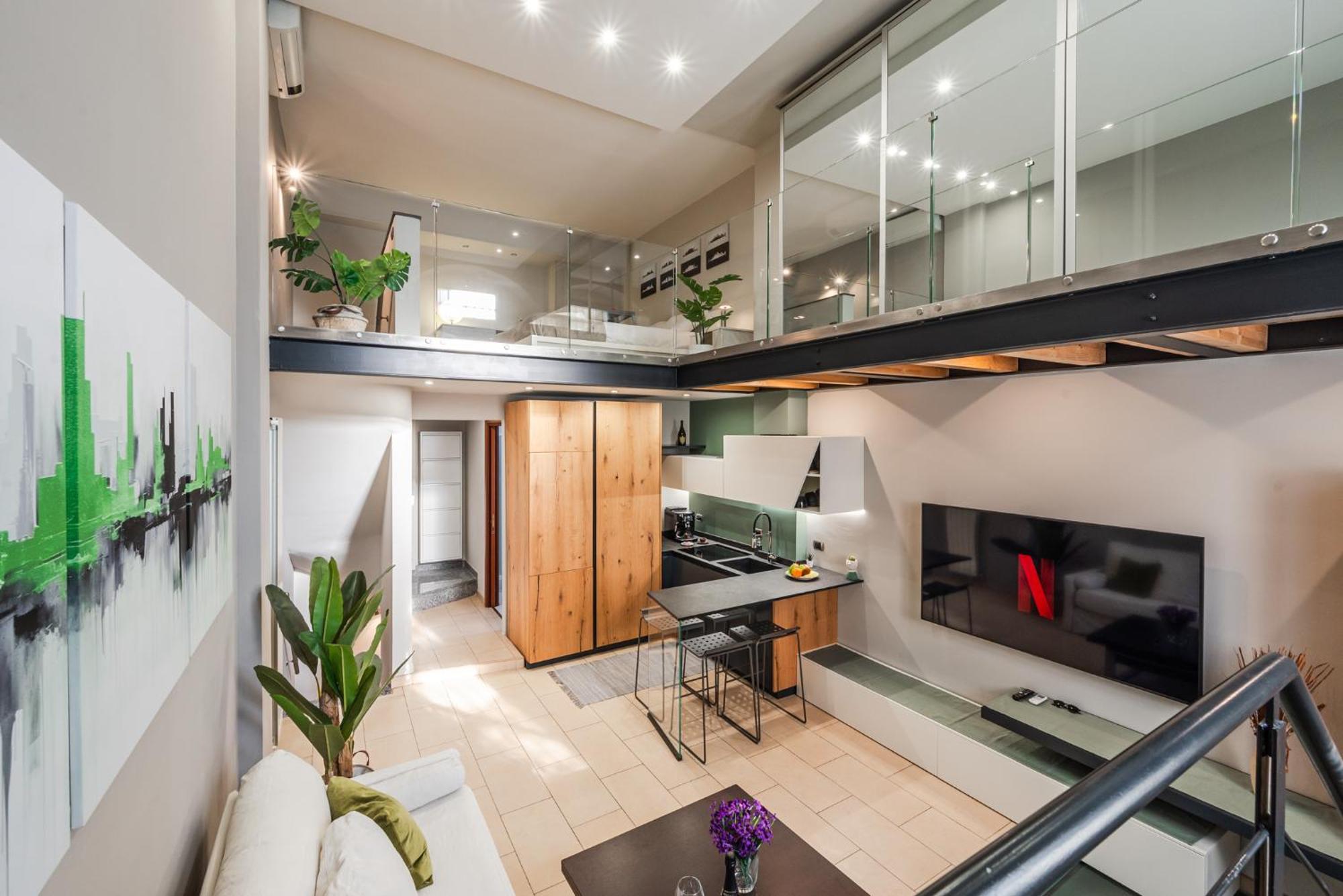 Apartment The Skyline Loft - Bosco Verticale Area Milan
