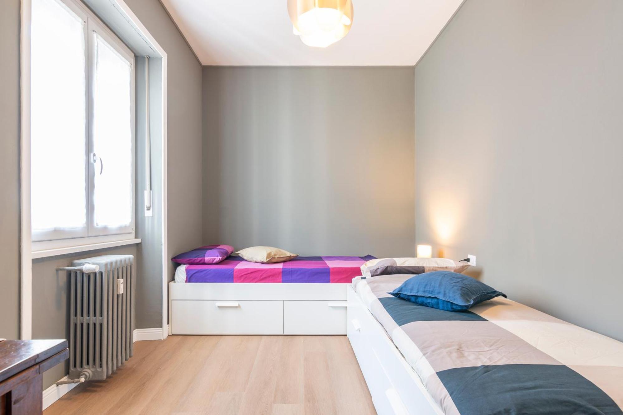 Apartment Ospitali - Dimora Tina, Ampio Trilocale In Zona Lambrate Comodo X4 Milan