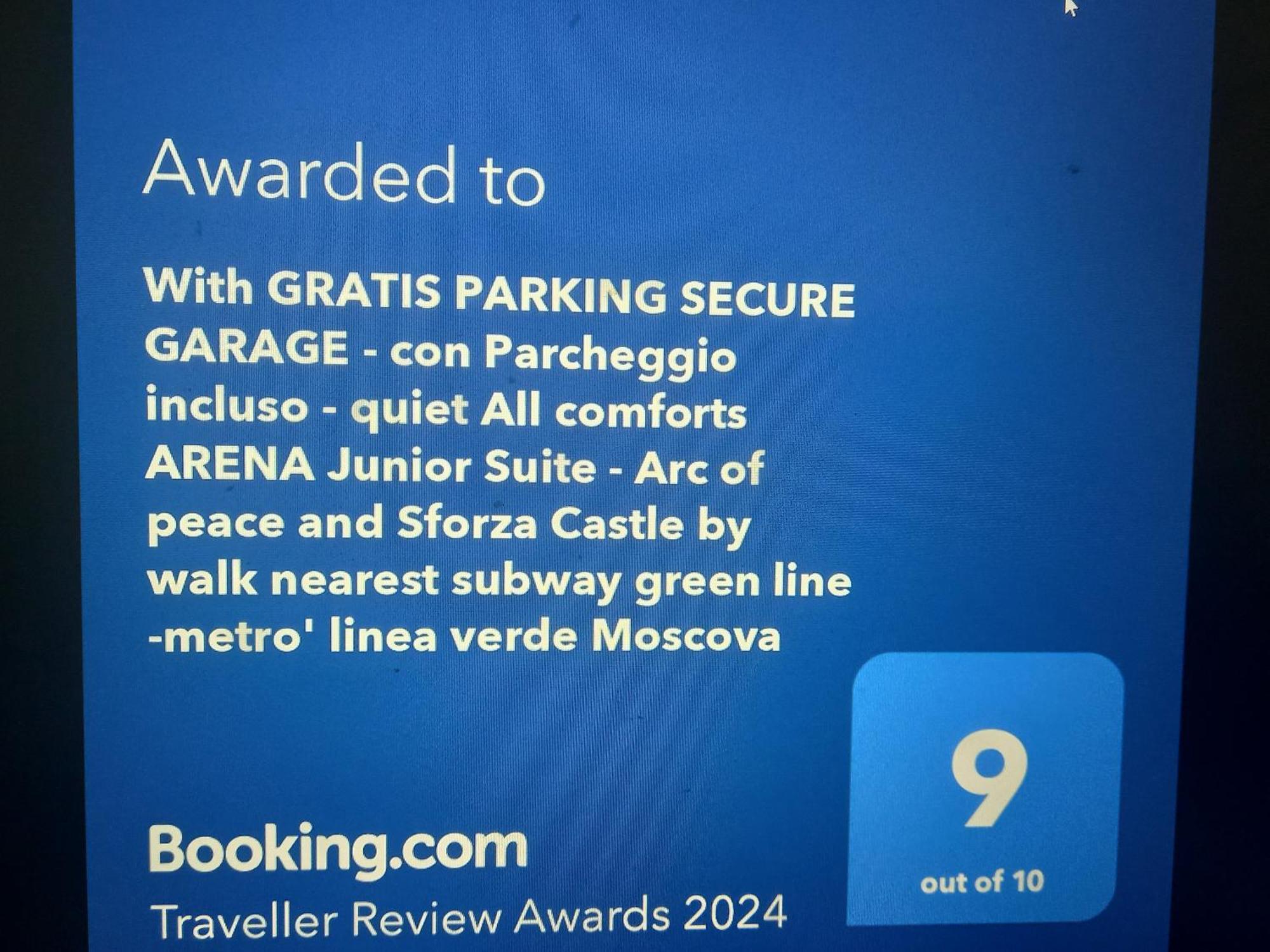 Apartment The Centre Junior - Free Parking Per Selected Rate And Car Keys Must At Garage - Zone Arco Della Pace - Castello Sforzesco -last Supper -nearest Metro Subway Greenline M2 Moscova Milan