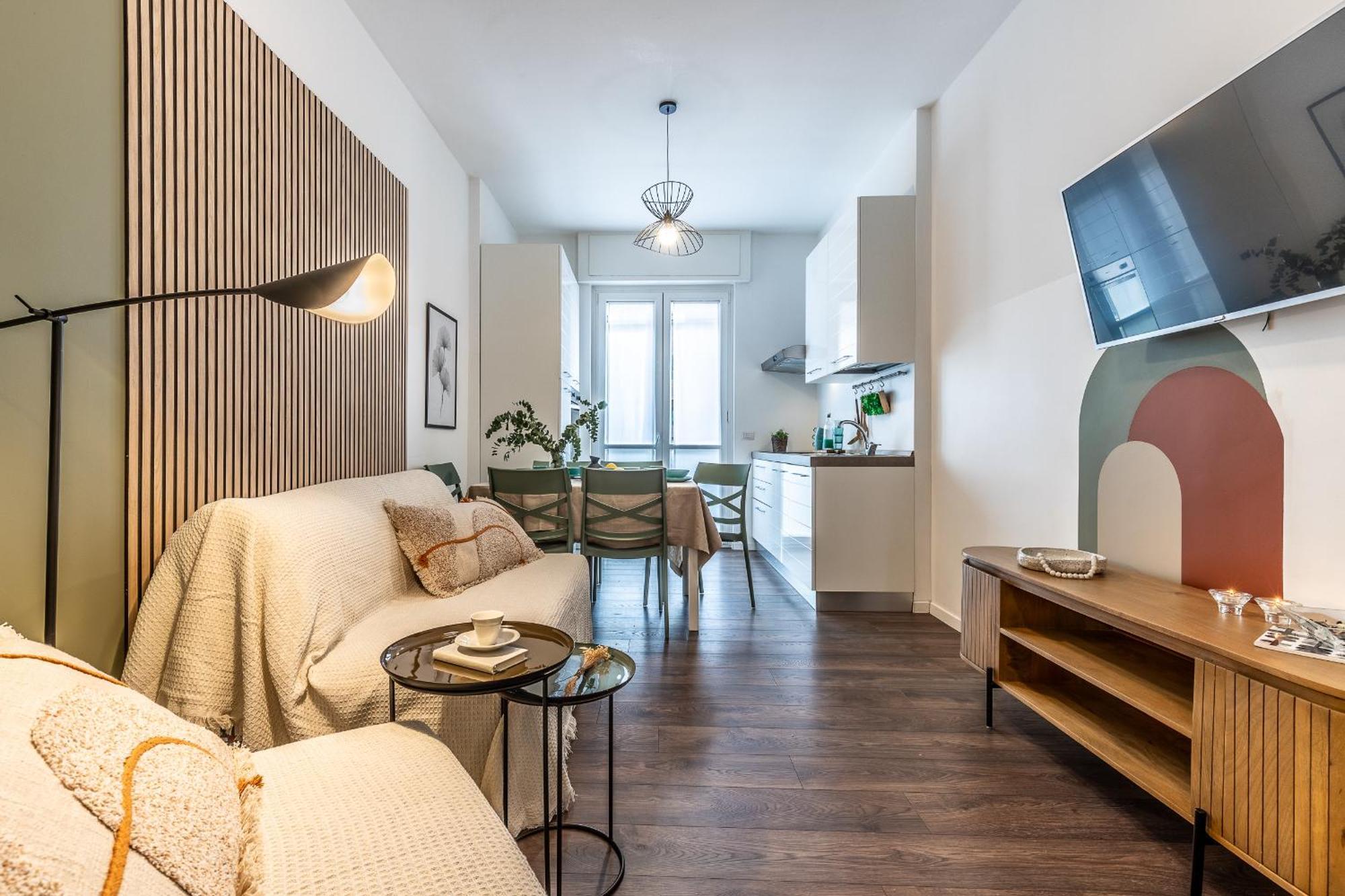 Apartment Stayeasy Cavalcanti - 3 Bedrooms, 2 Baths - Station Milan