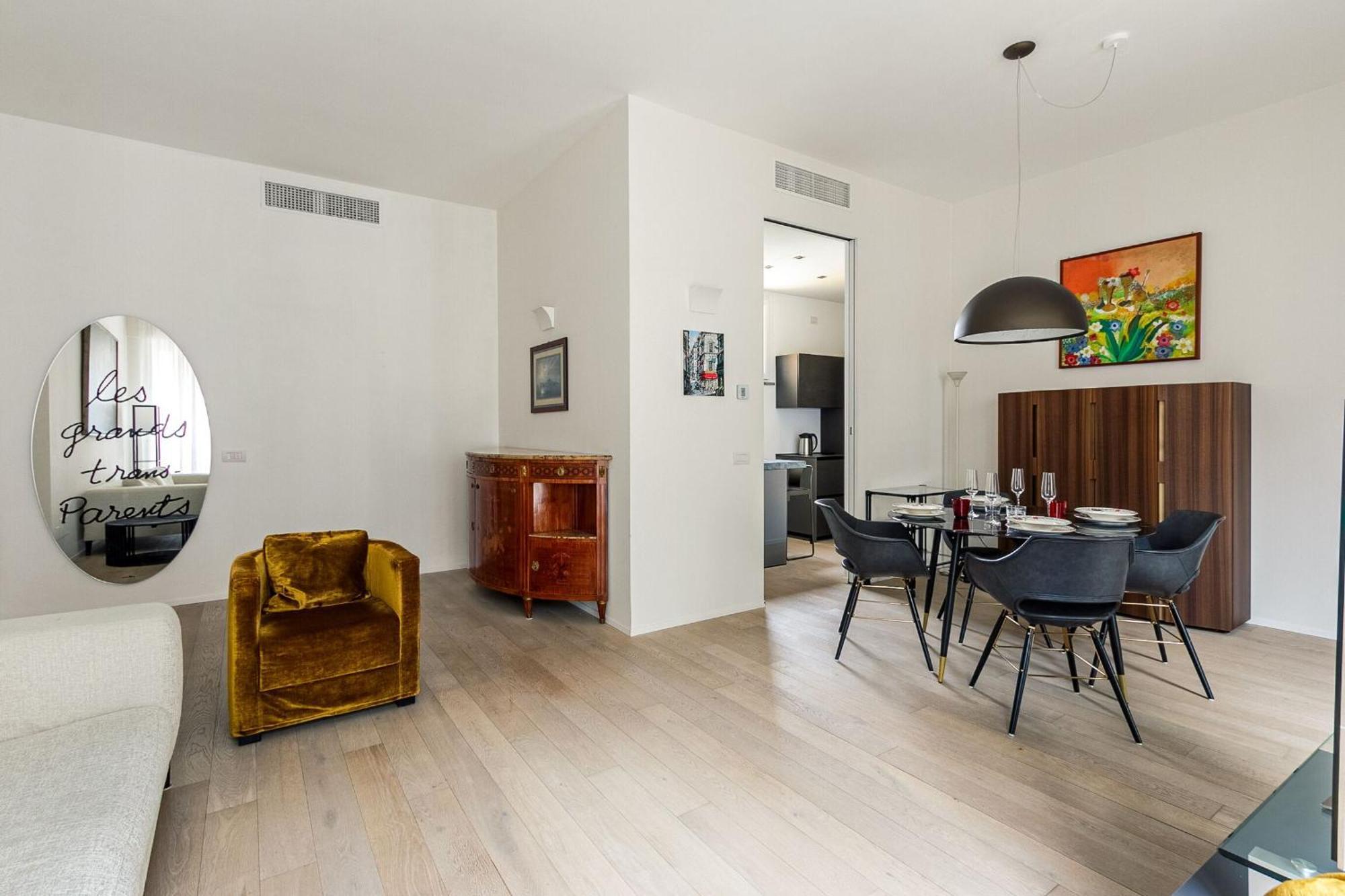 1br Uberto Visconti Di Modrone A With Balcony In Appartamento *