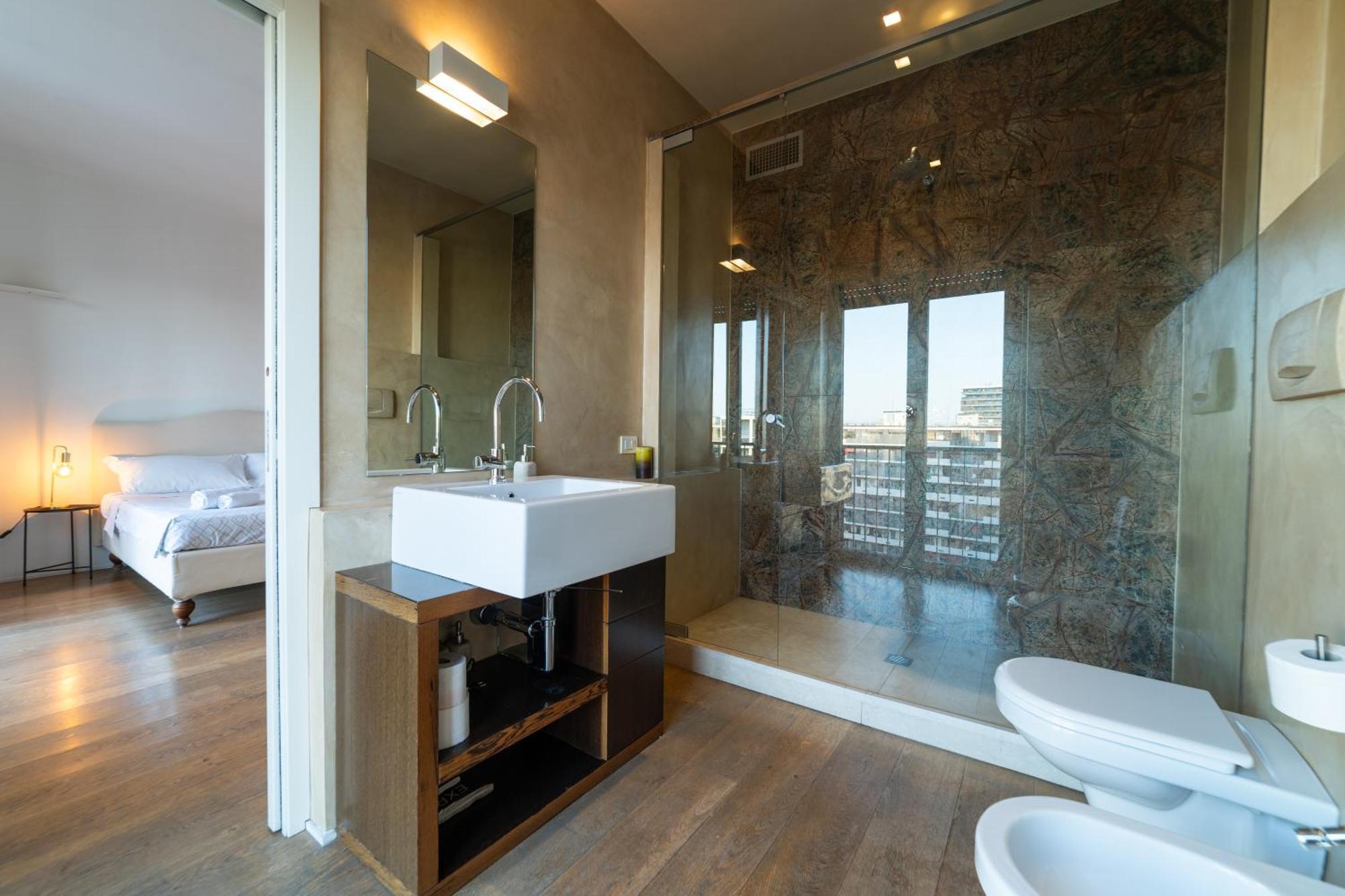 Apartment Luxury Penthouse With Stunning View And Hammam
