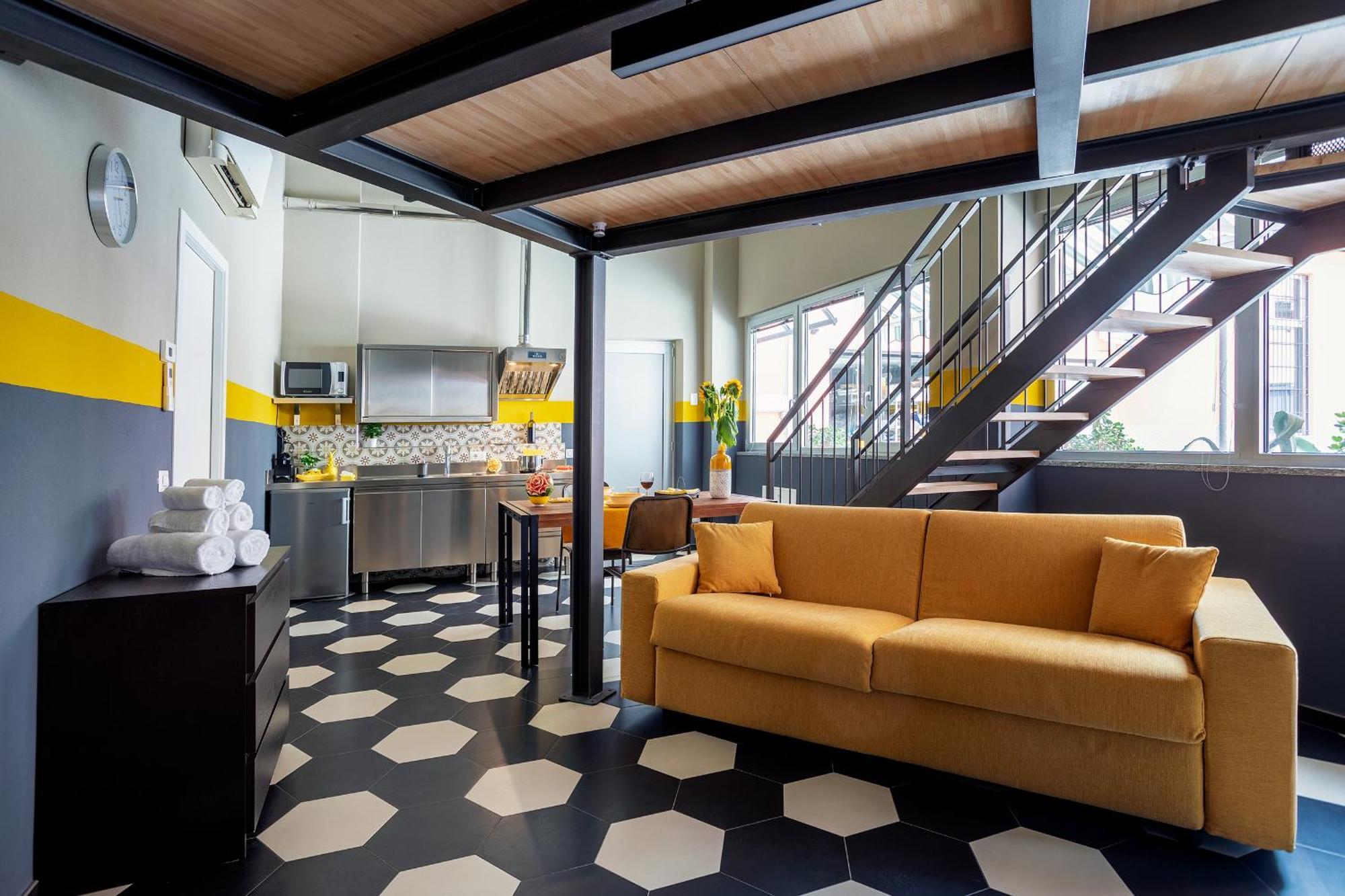Duomo-porta Venezia Design Loft Giallo 2 Apartment Milan