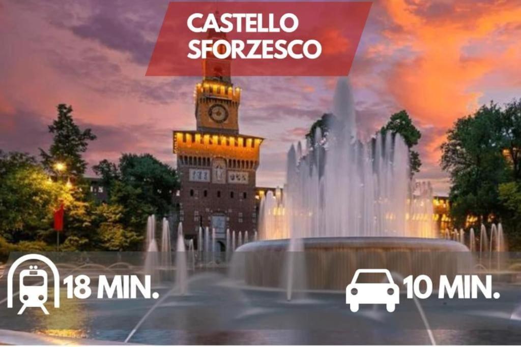 Apartment 500 M From Corso Sempione, Close To Metro M5 Milan