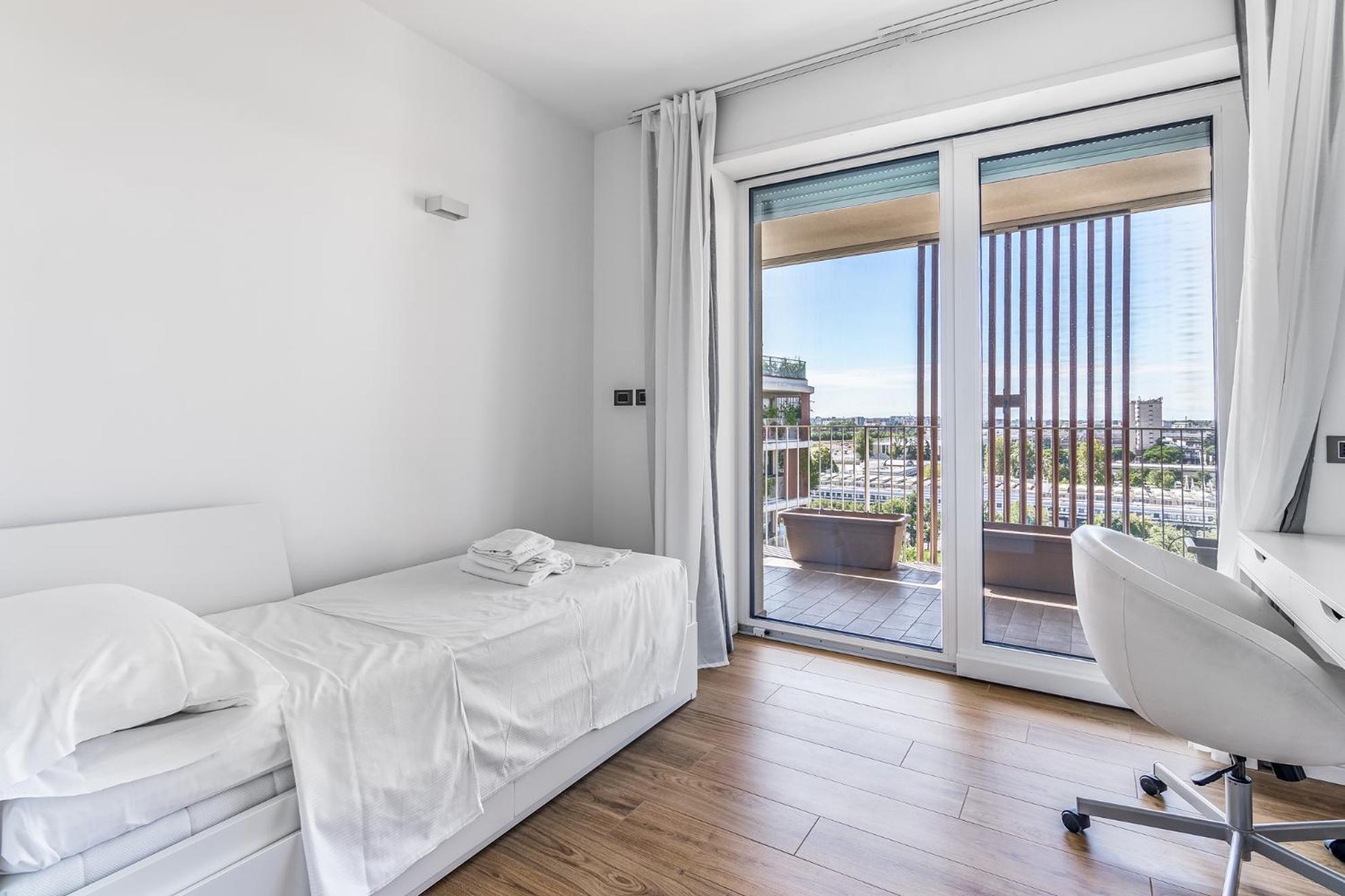 Apartamento Penthouse Terrace Piranesi 4pax Wifi Milão