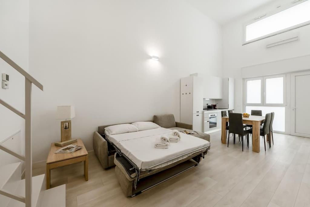 Free Parking - 1 Min Metro To Duomo - Loft Moderno Apartment *
