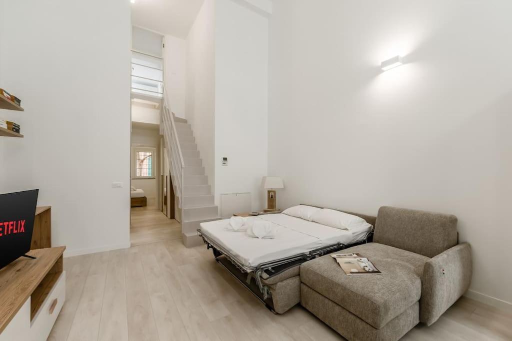 Free Parking - 1 Min Metro To Duomo - Loft Moderno Apartment