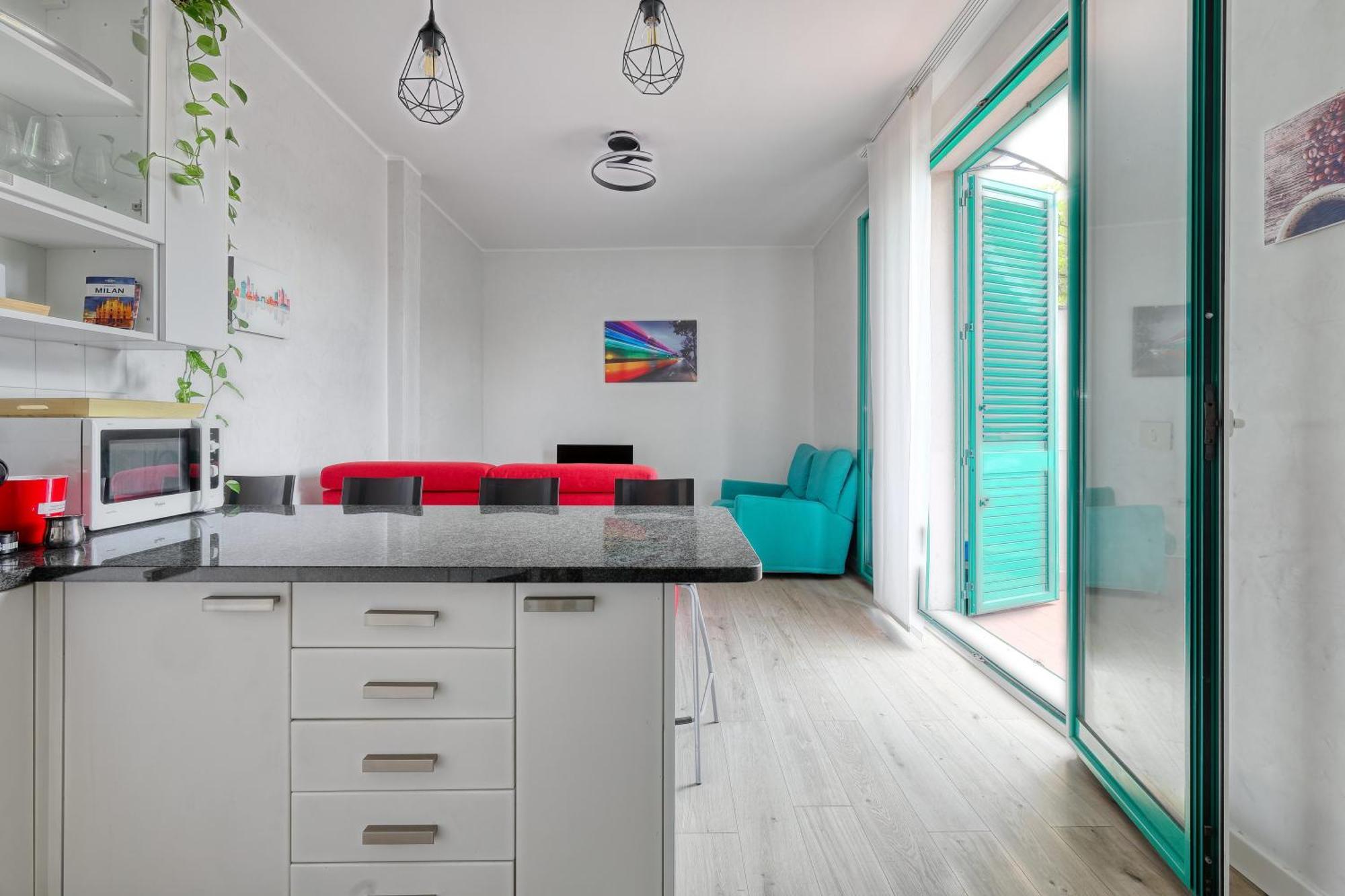 Apartment Rainbow House Via Dei Carafa Milan