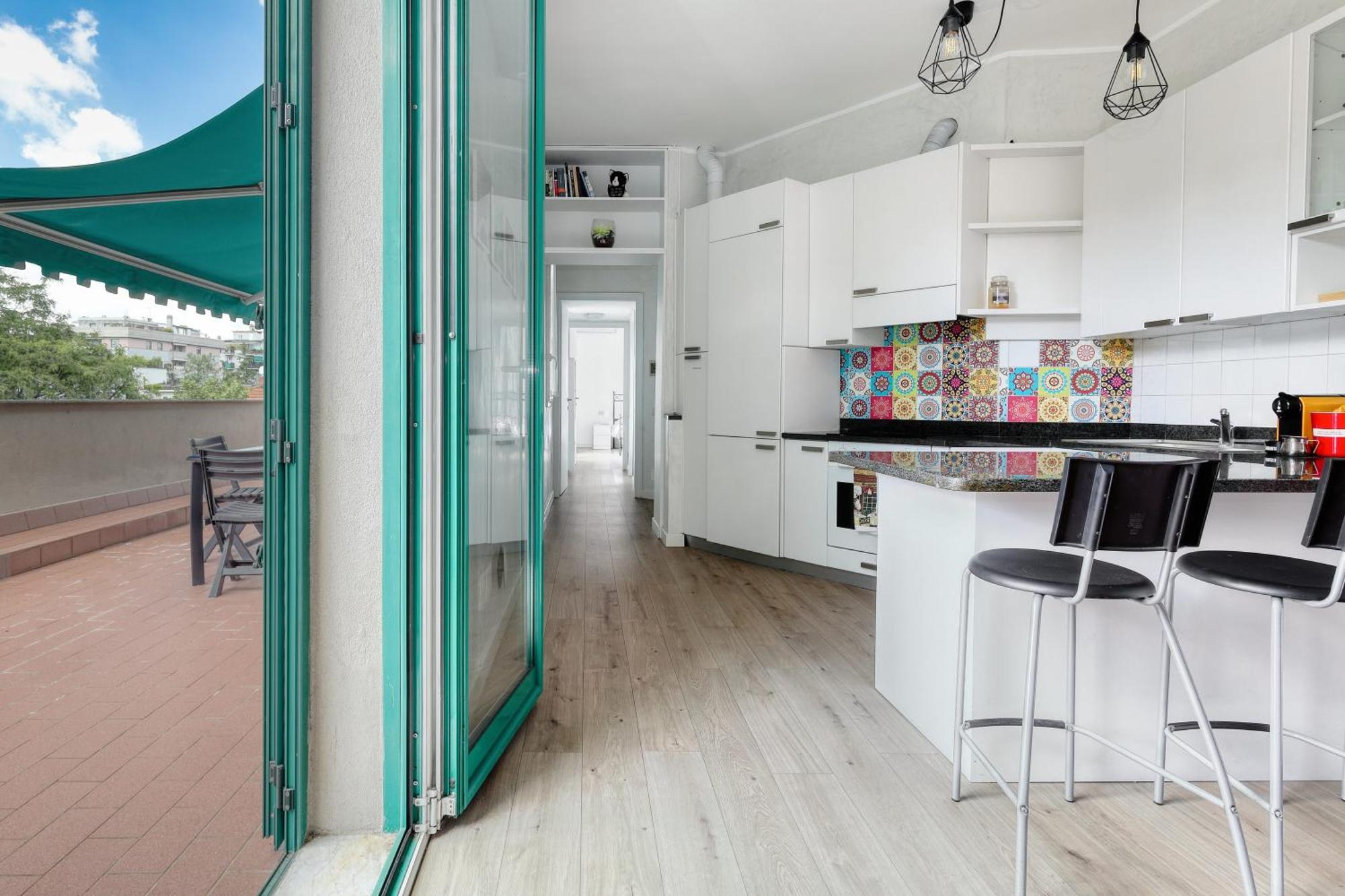 Rainbow House Via Dei Carafa Apartment