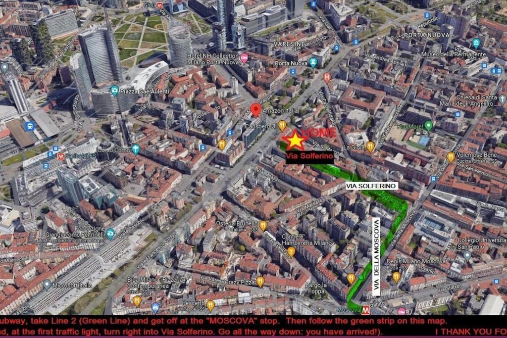 Taxi No-need - Metro, Train Station, Nightlife And Restaurants * Milano