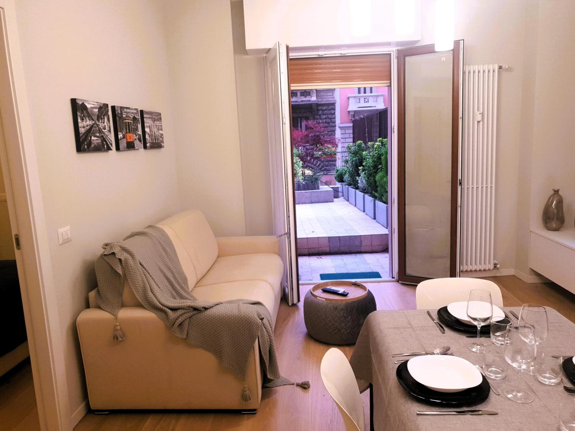 Terrace Charming In * Milano