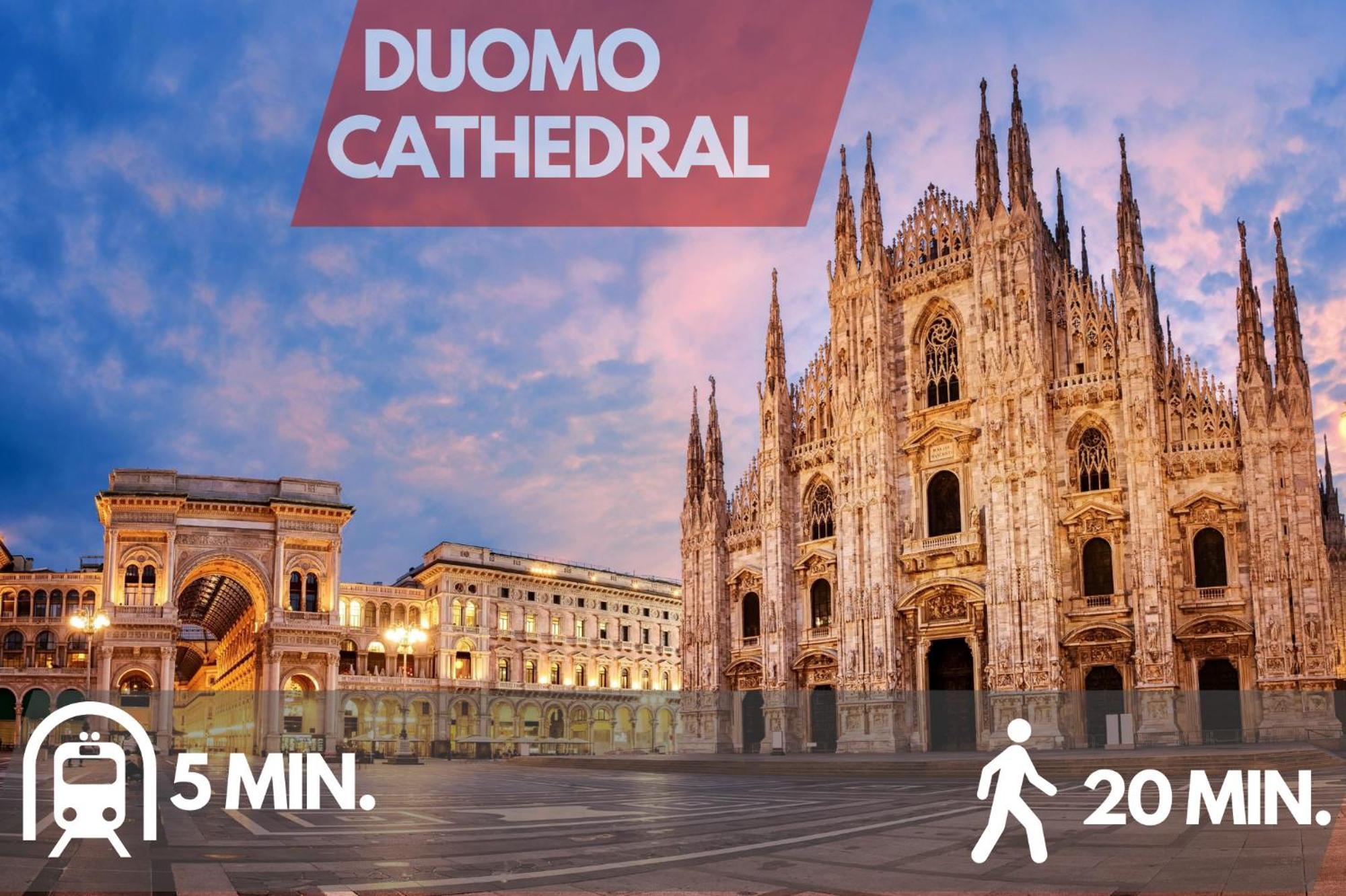 Spacious In Next To Metro Apartment Milan