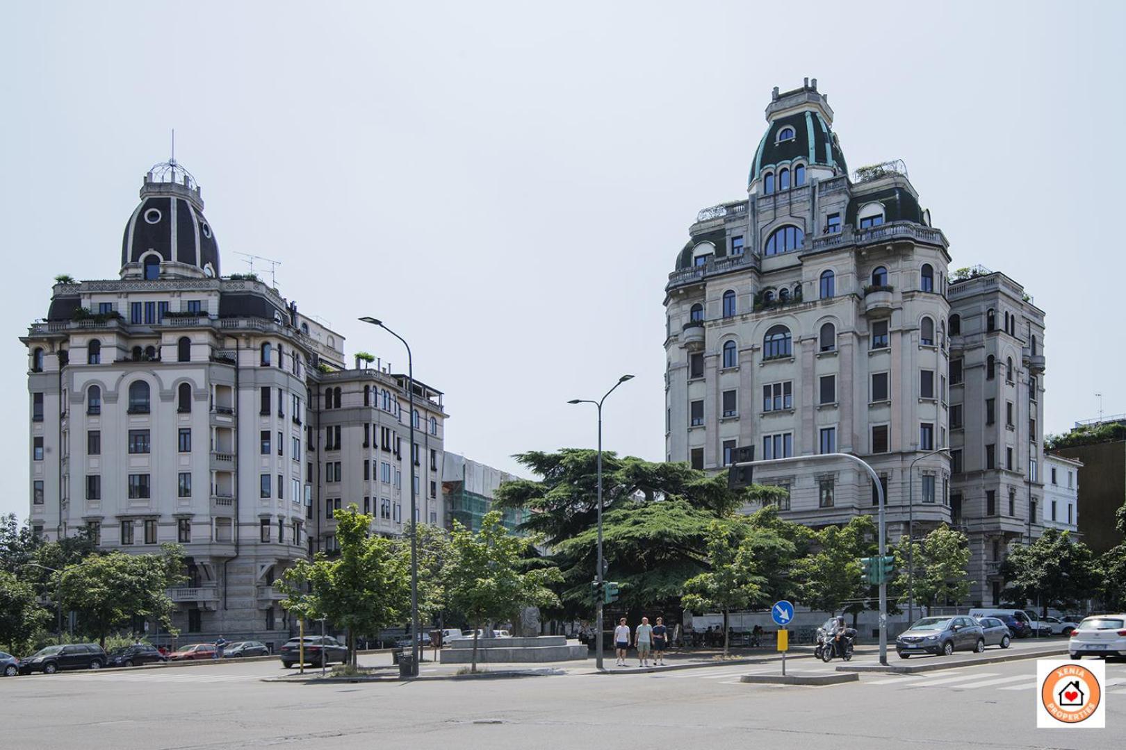 Fiore Milanese - San Siro, Fiera & Life - Rinnovamento Facciata Palazzo In Corso Apartamento Milão