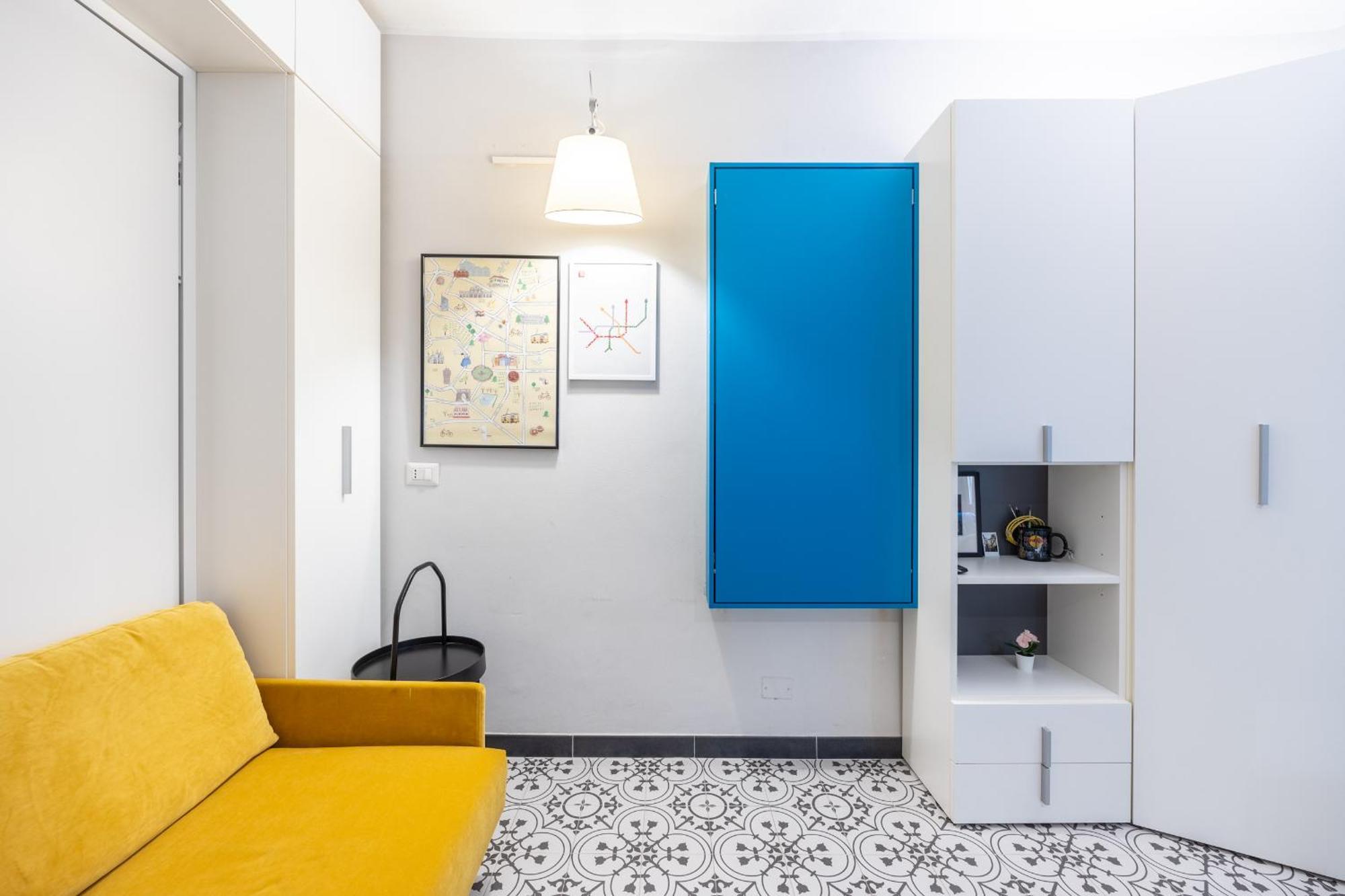 Two Steps From-duomo Design One Flat Apartment *