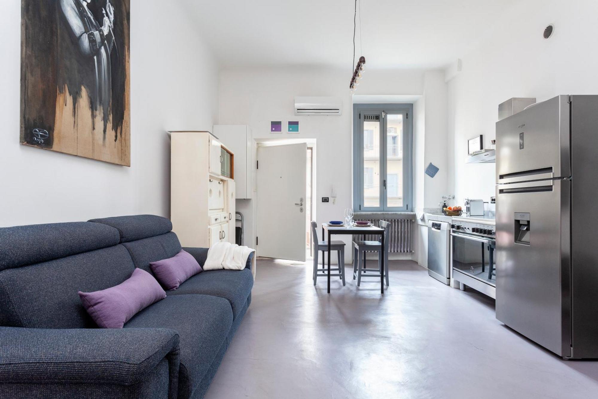Stylish Industrial Flat * Milão