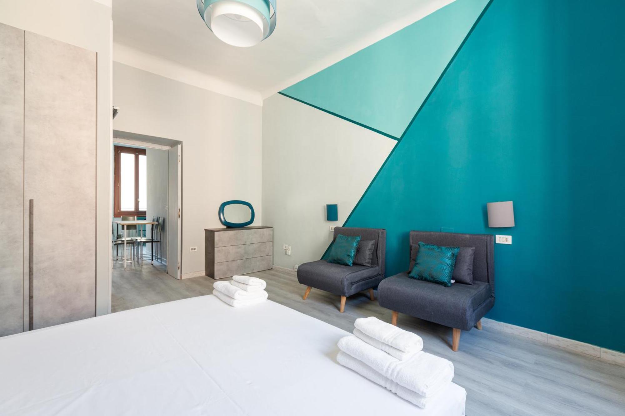 Turquoise Mini Flat Near Fs Apartment Milan