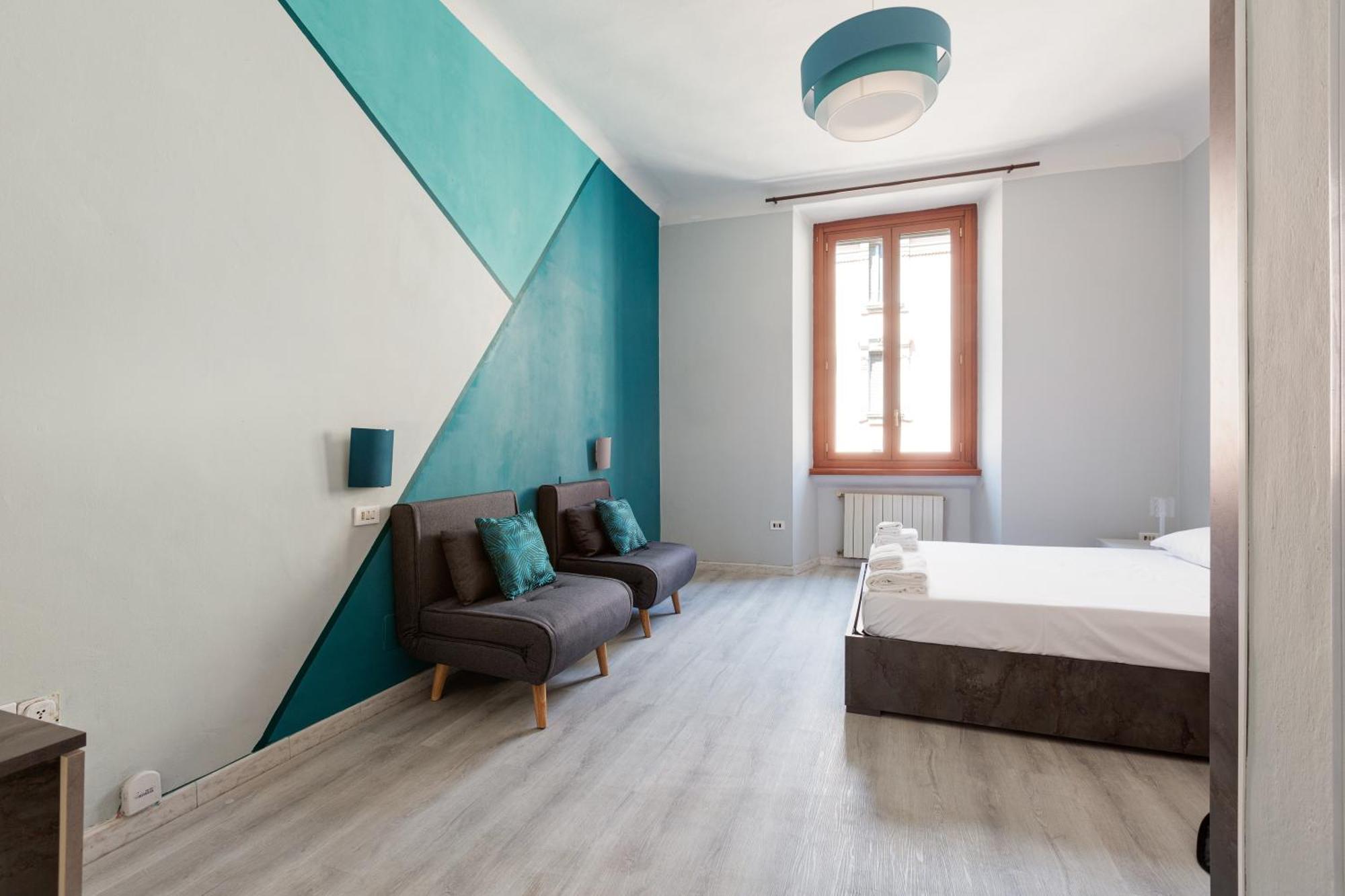 Turquoise Mini Flat Near Fs Apartment *