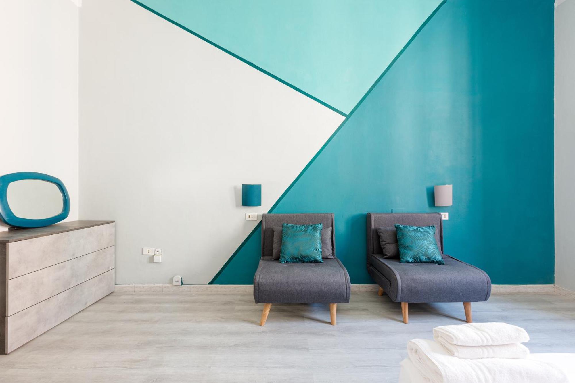 Turquoise Mini Flat Near Fs Apartment