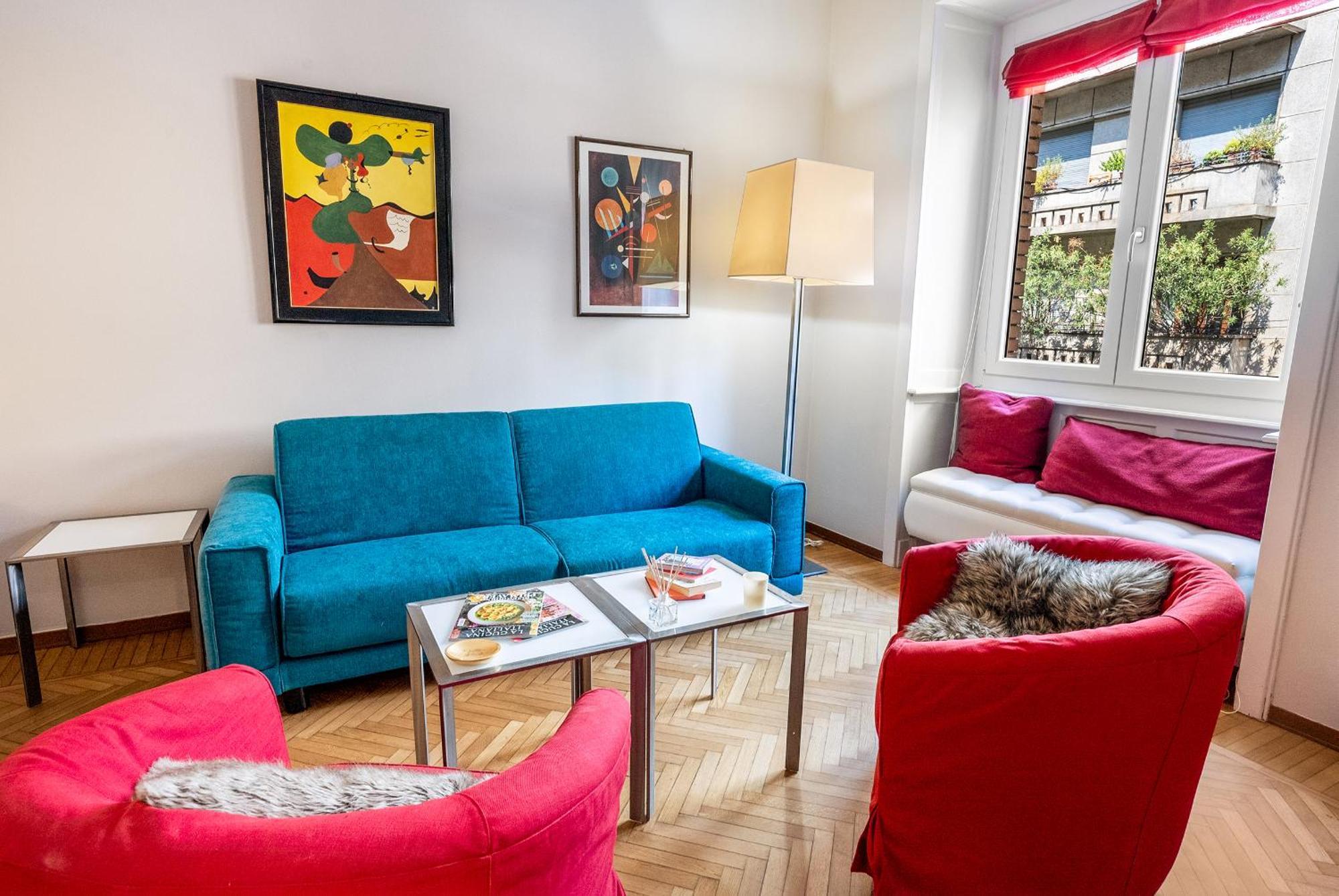 Tra Via Brera E Via Spiga, Deluxe Apartment