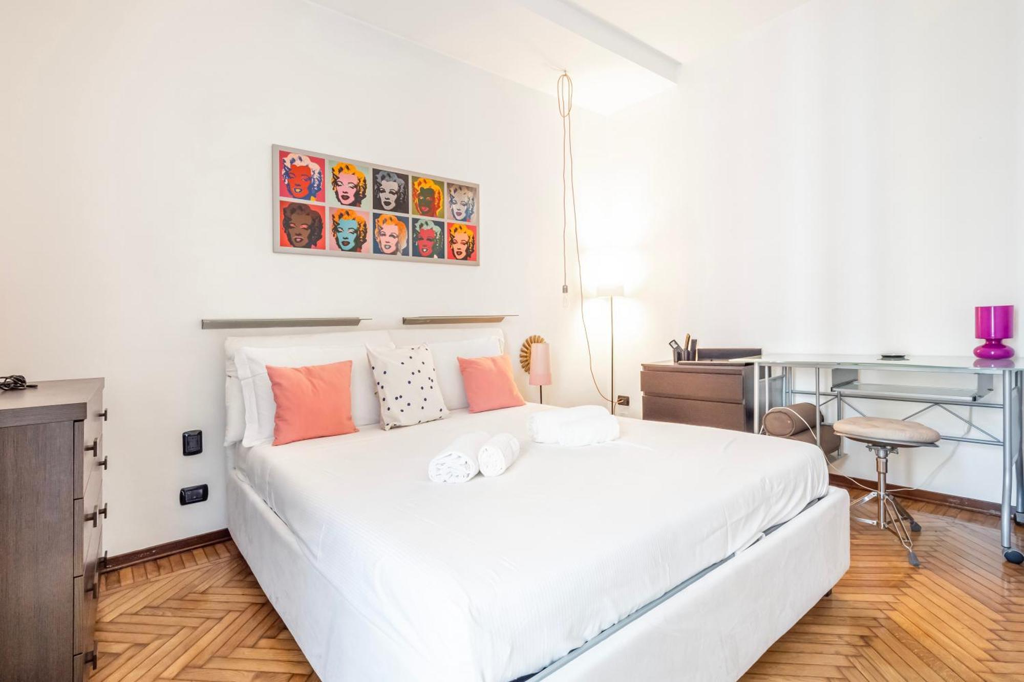 Apartment Forlanini M4 Modern With Balconies Milan