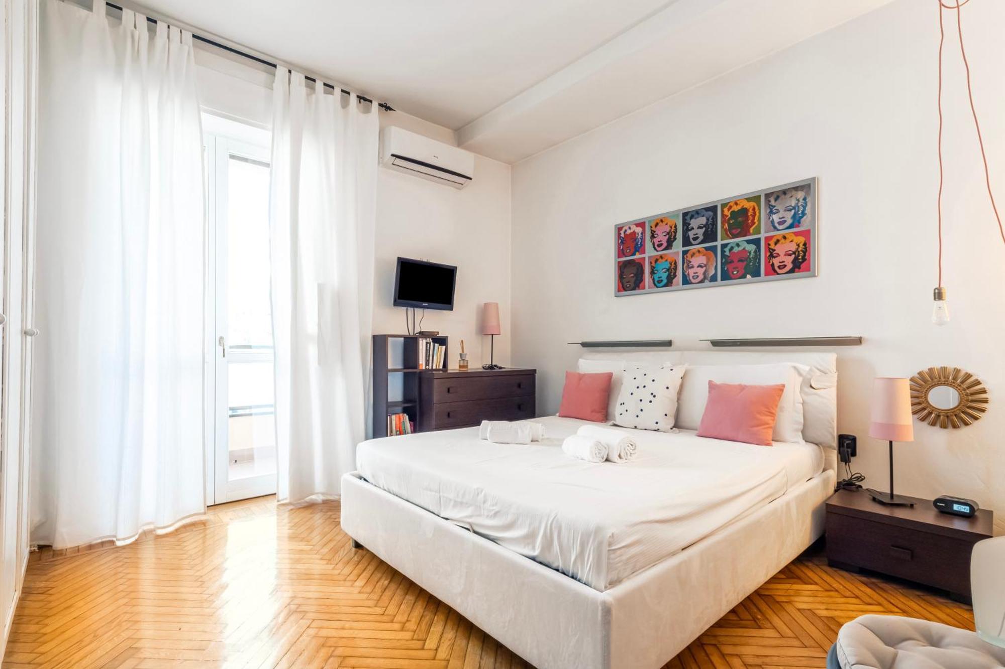 Apartment Forlanini M4 Modern With Balconies Milan