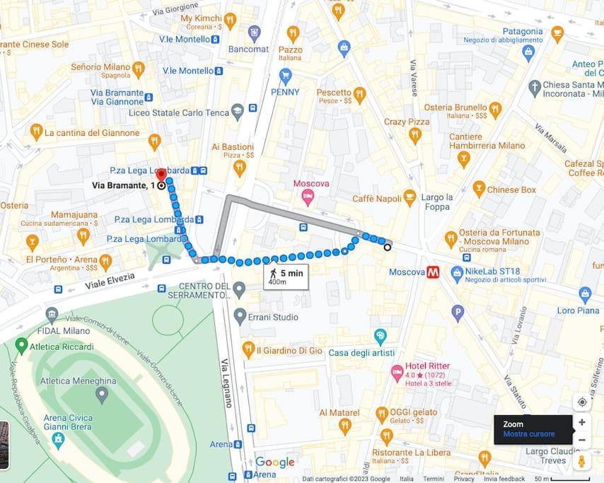 Meravigliosa In Brera, Moscova M2 Appartamento *