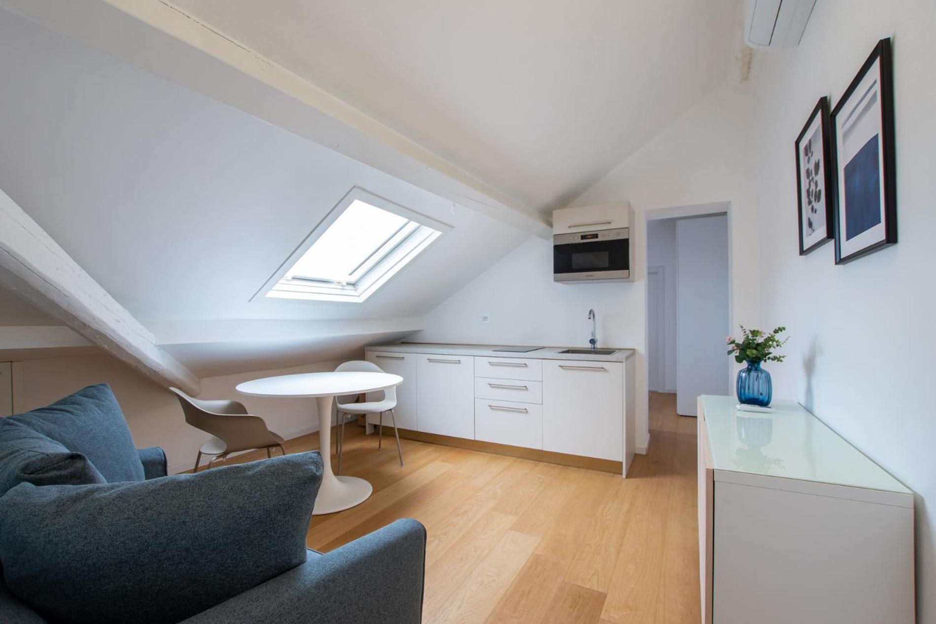 Apartment Via Crespi Attic