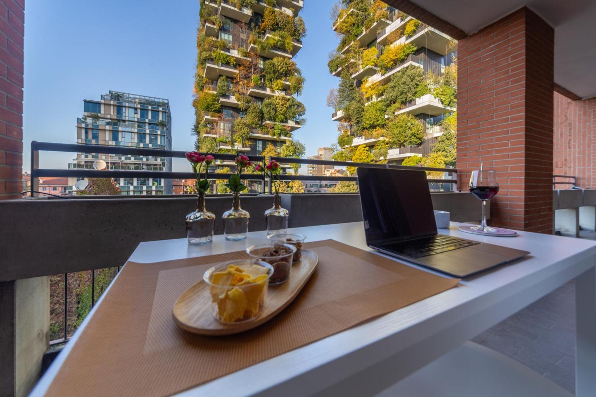 Modern Oasis Opposite Bosco Verticale Apartment