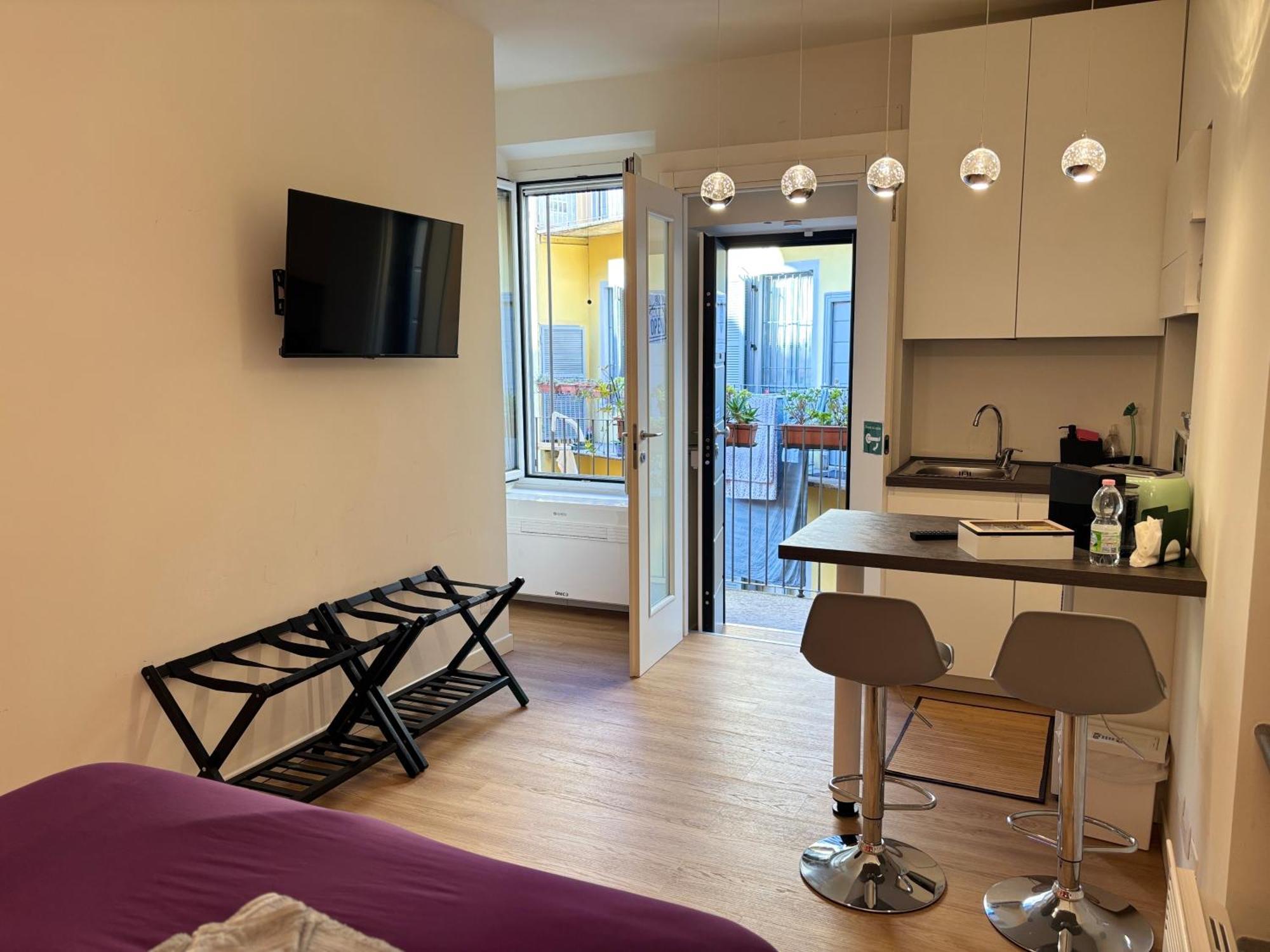 Apartment La Vecchia Milano-les Nubles Vannucci - Il Ballatoio E Il Cortile