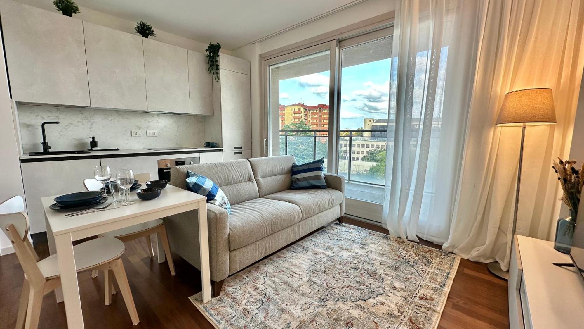 Apartamento Giax Tower Premium Modern Milanese Flat With Gym Pool View & Box *