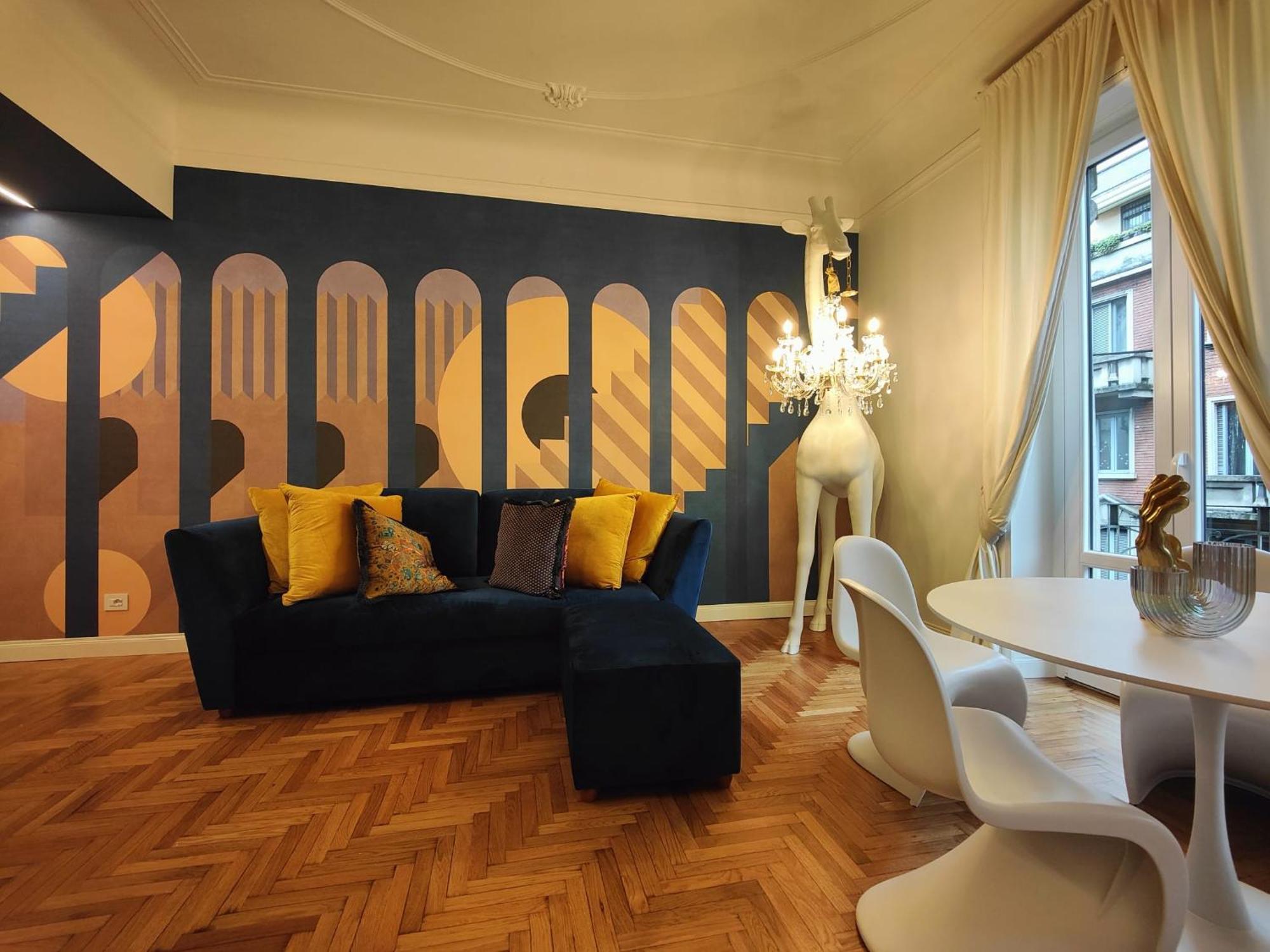 9 Guests Apartments, 4 Bedrooms, 4 Baths In Downtown With Ac, Wifi And Subway M1 M2 Airport Connected Apartment *