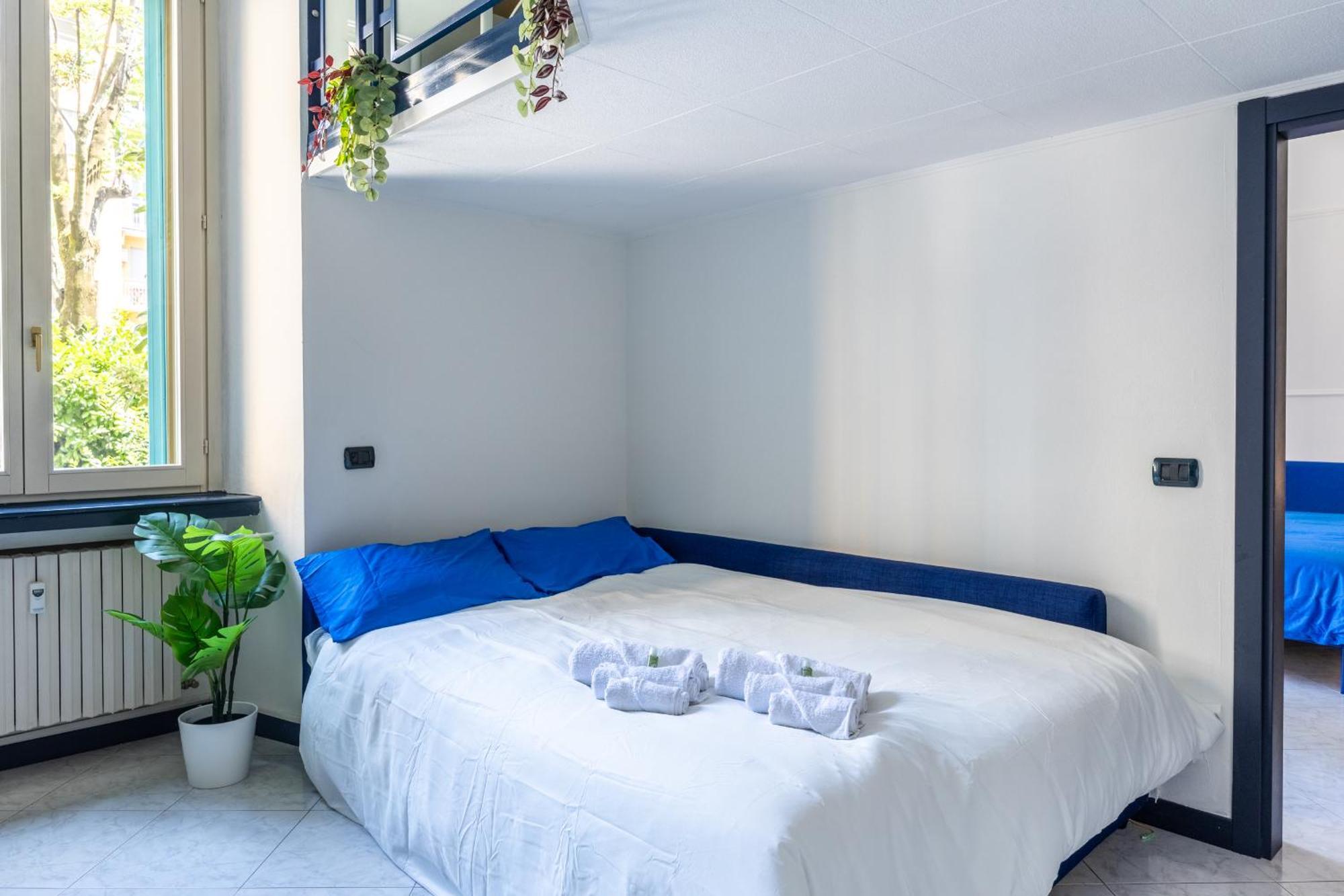 Blue Loft In The Heart Of Milan, Next To Metro Station Milão