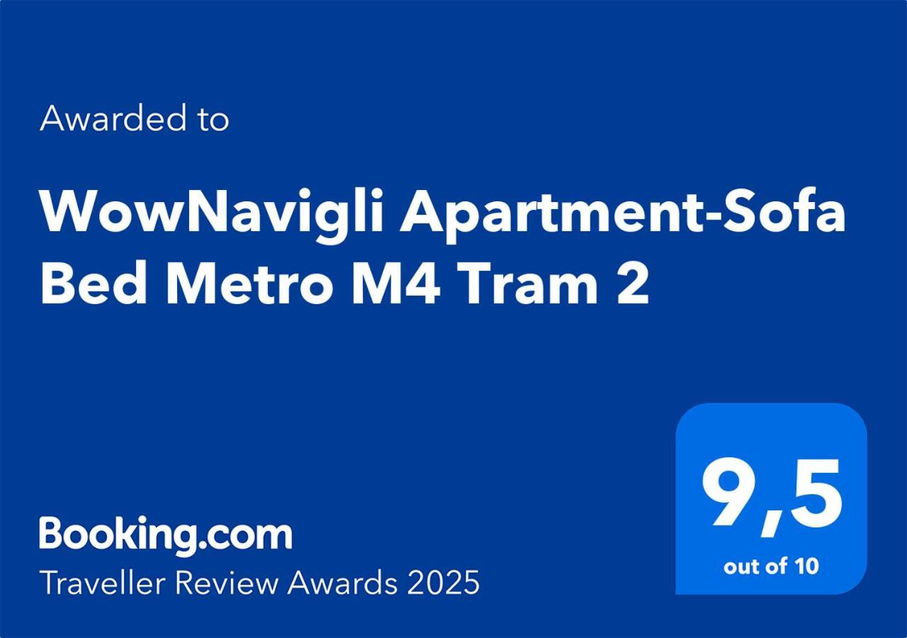 Wownavigli Apartment-sofa Bed Metro M4 Tram 2 Apartamento *