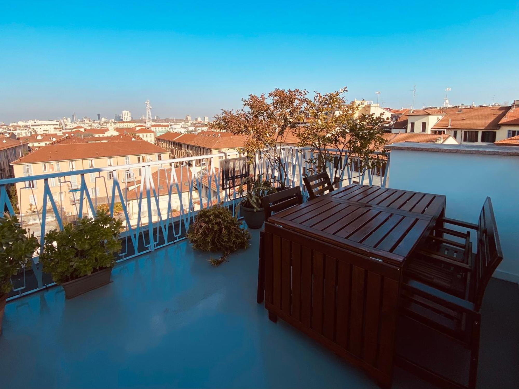 Apartamento Charming Attico Vista Duomo Milão