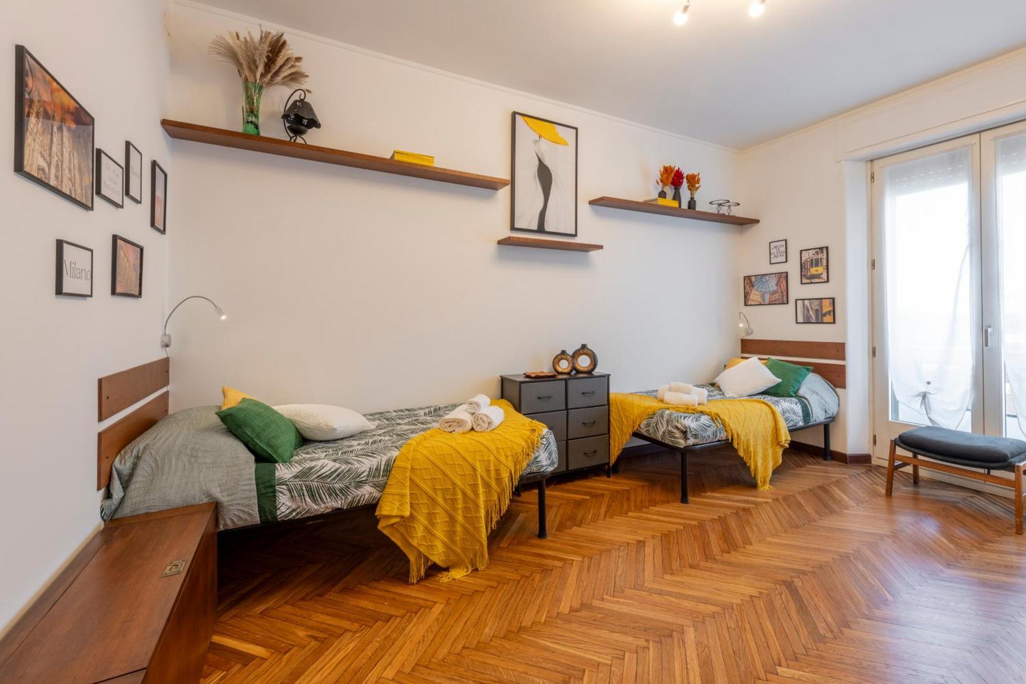 Otto Novembre, 3 Ampio Ed Elegante Con Vista Apartment *
