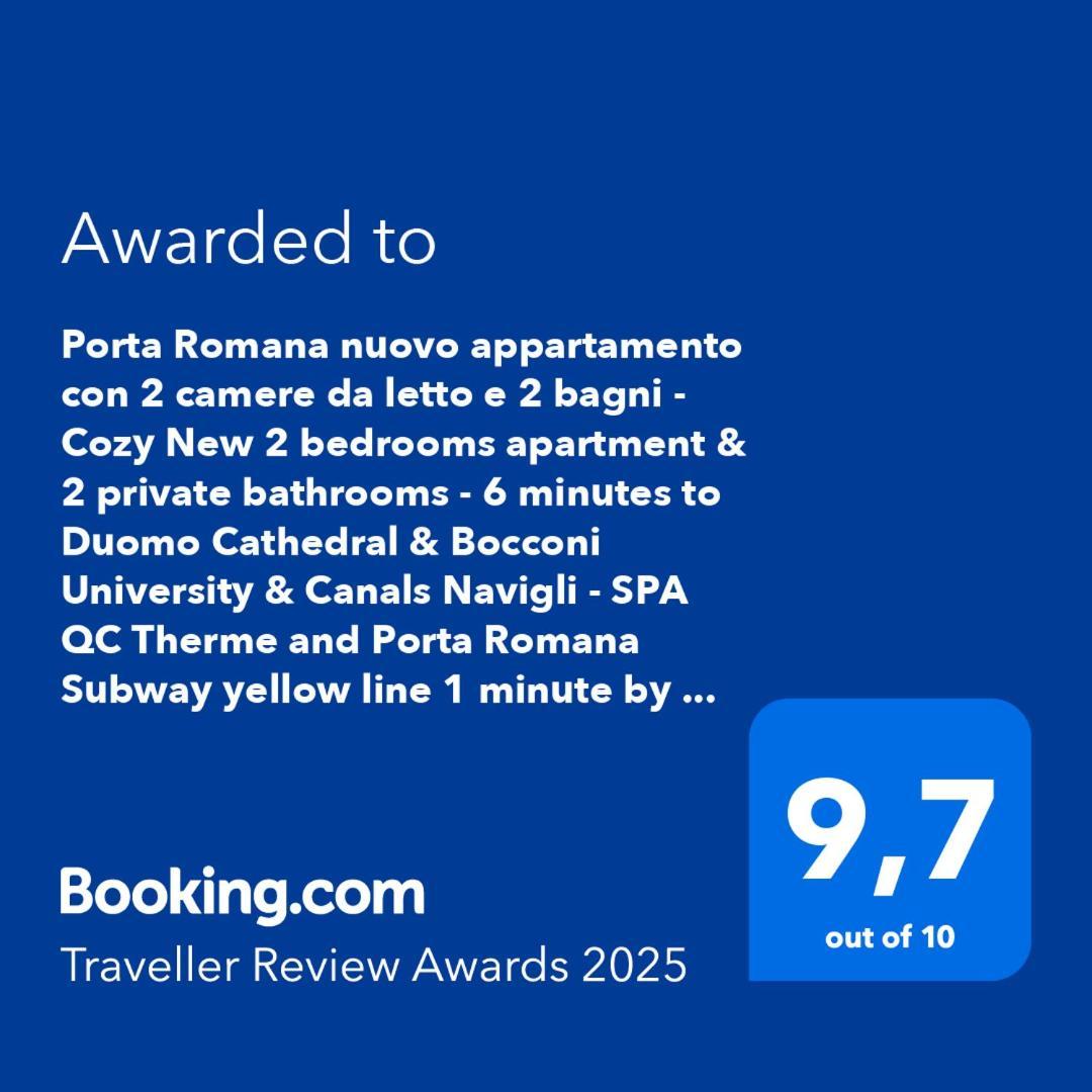 Home Suite Home With Free Parking - Parcheggio Gratuito Porta Romana Suite Newly 2 Bedrooms Apartment With 2 Bathrooms Subway Metro 3 Stops To Duomo * Milan