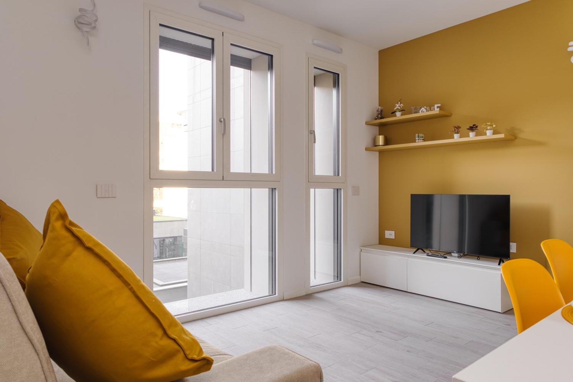 Yellow In Financial District 4 Pax Apartment Milan