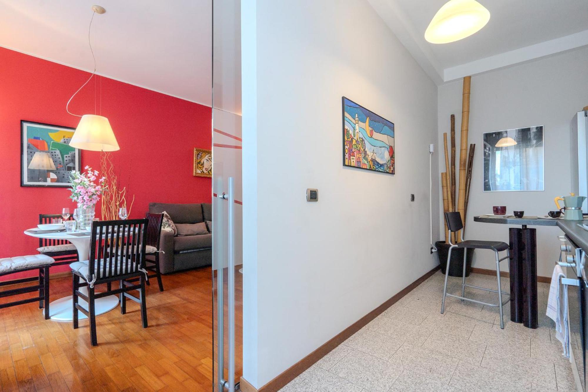Caseospitali - Casa Pop Art Luminoso Per 4 Citta Studi, Lambrate Milão