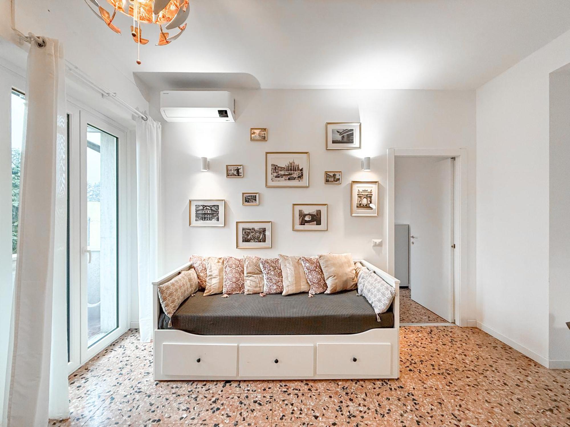 Free Park, 100m From San Siro, Derby Two-room Apartment