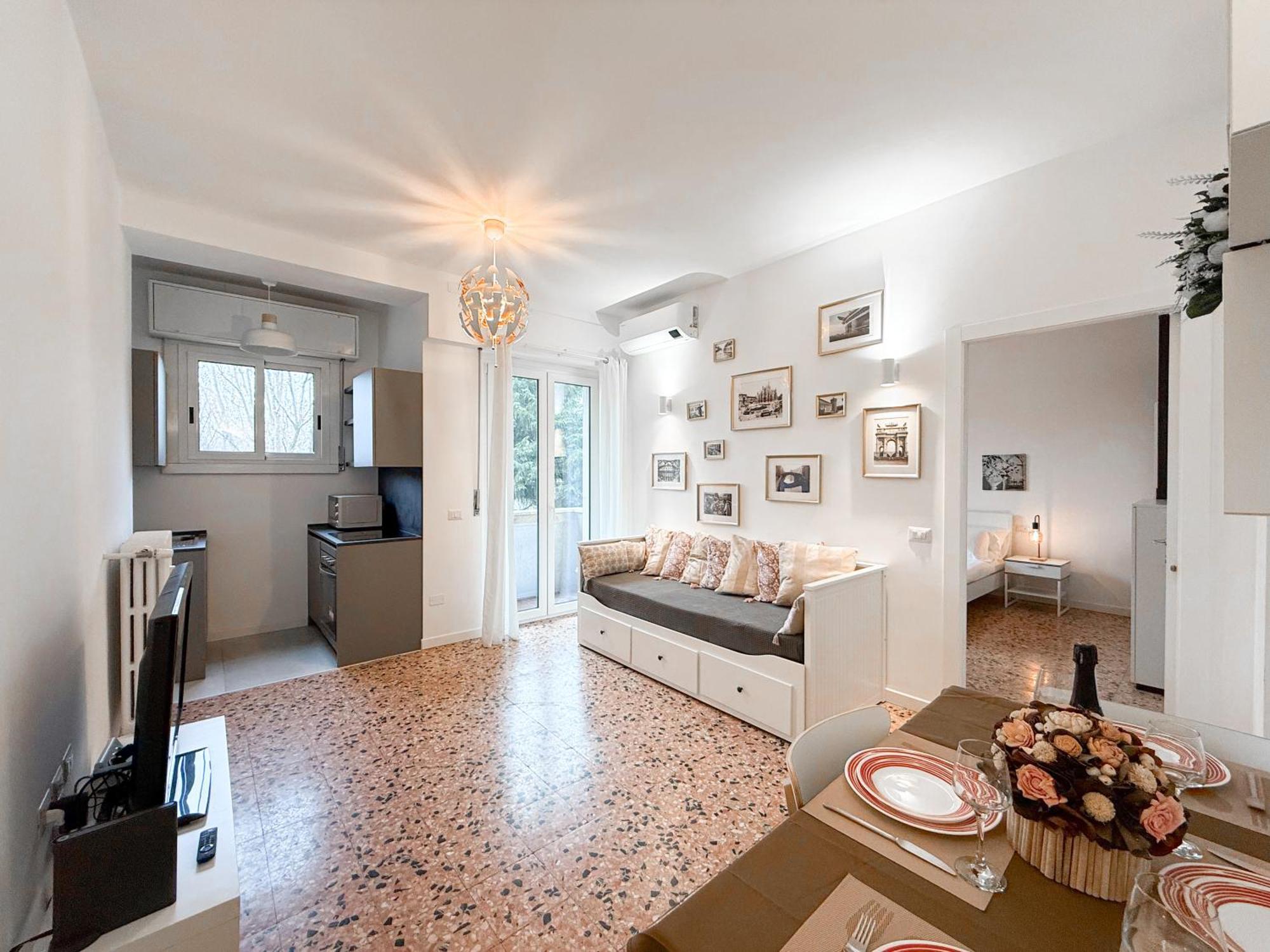 Apartment Free Park, 100m From San Siro, Derby Two-room *