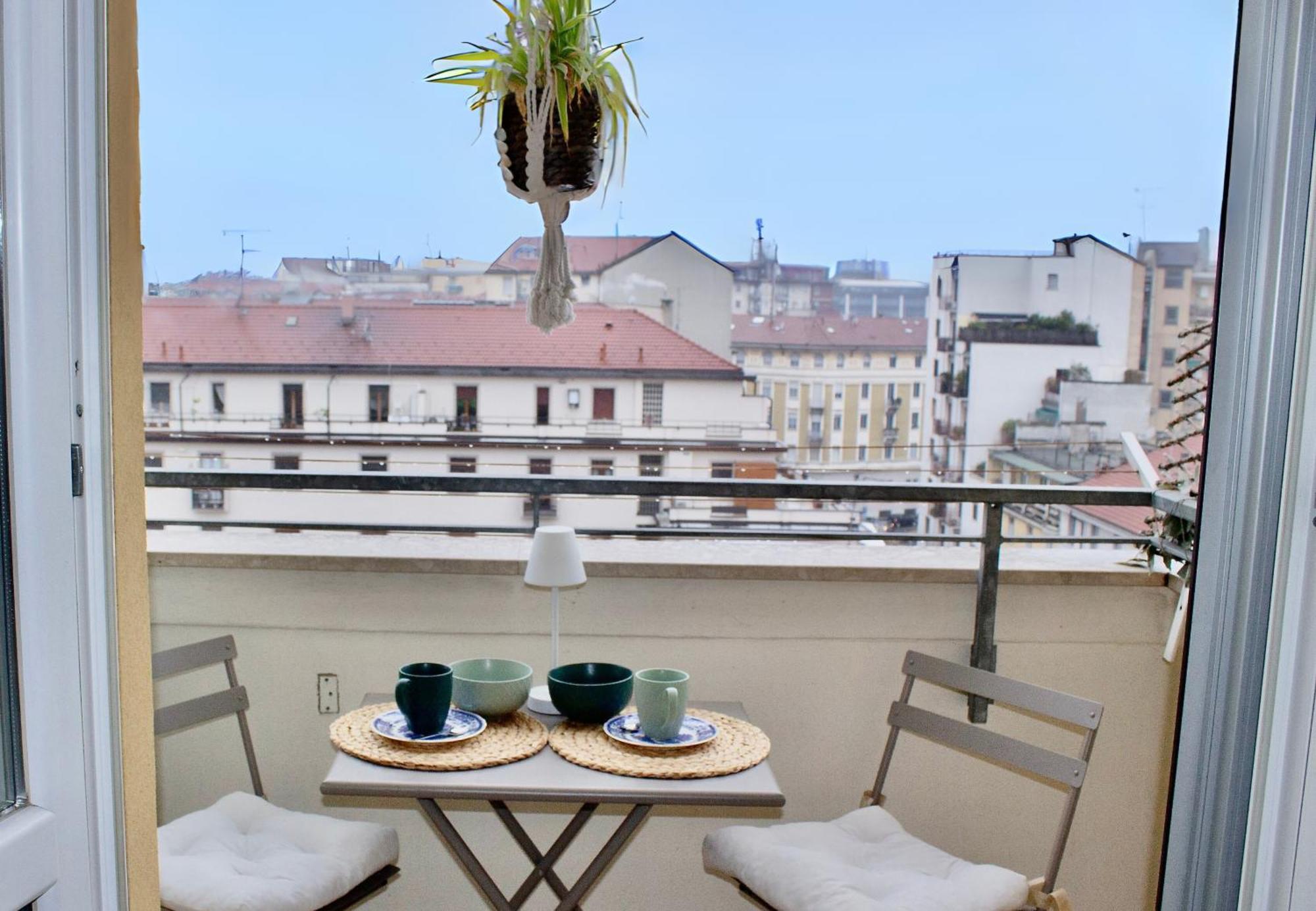 M1 De Angeli - Terrazzino, Ac, Wifi * Milan