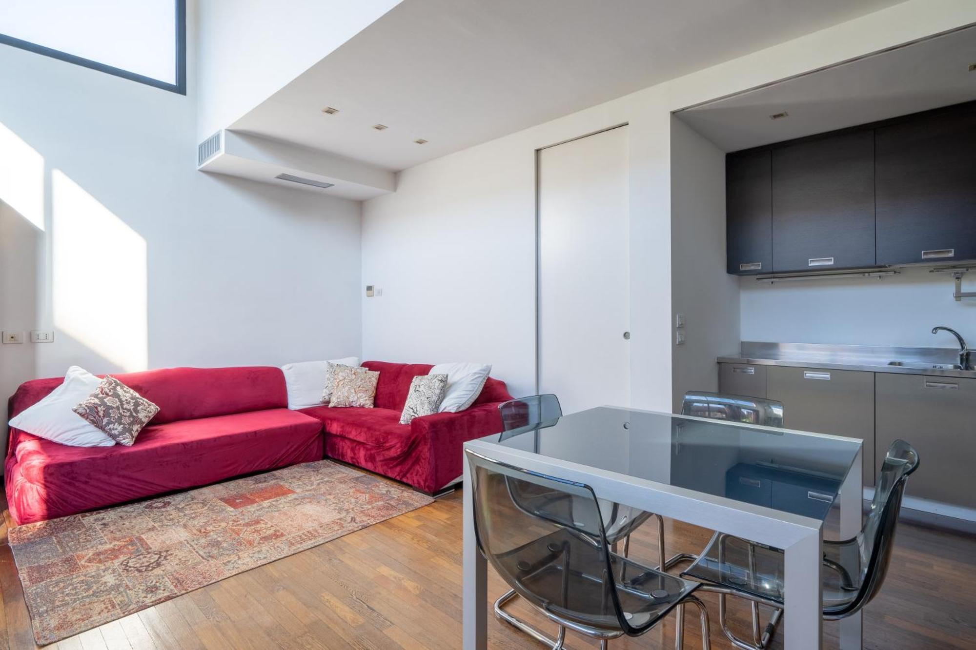 Design Loft Milano - Red Lofty - Collegato A Rho Fiera E Mico, Wi-Fi & Parking * Milão