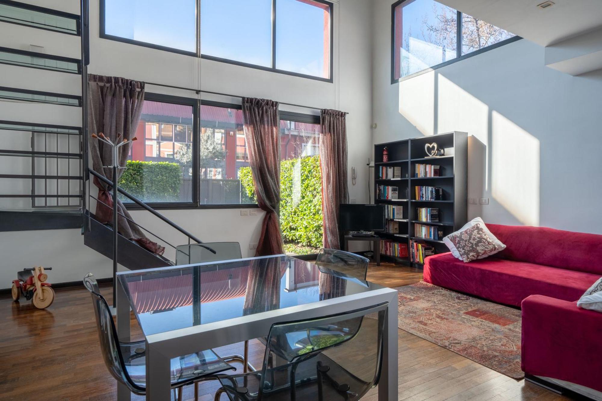 Design Loft Milano - Red Lofty - Collegato A Rho Fiera E Mico, Wi-Fi & Parking Apartamento *
