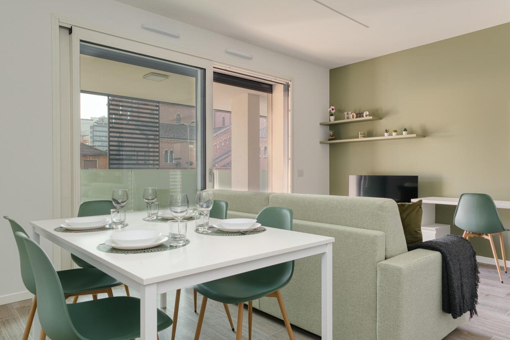 In Financial District 4 Pax Apartment Milan